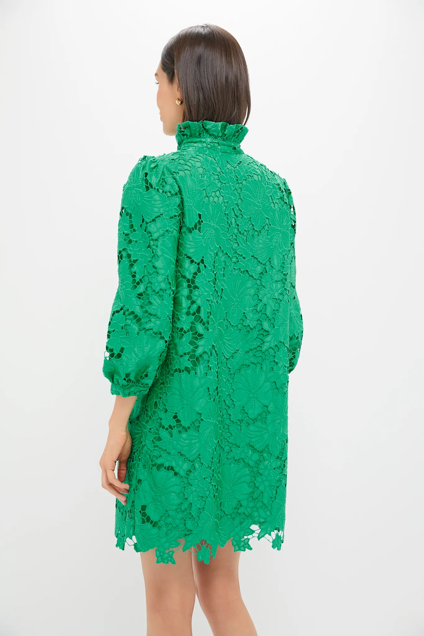 Kelly Green Lace Cath Dress - Image 4