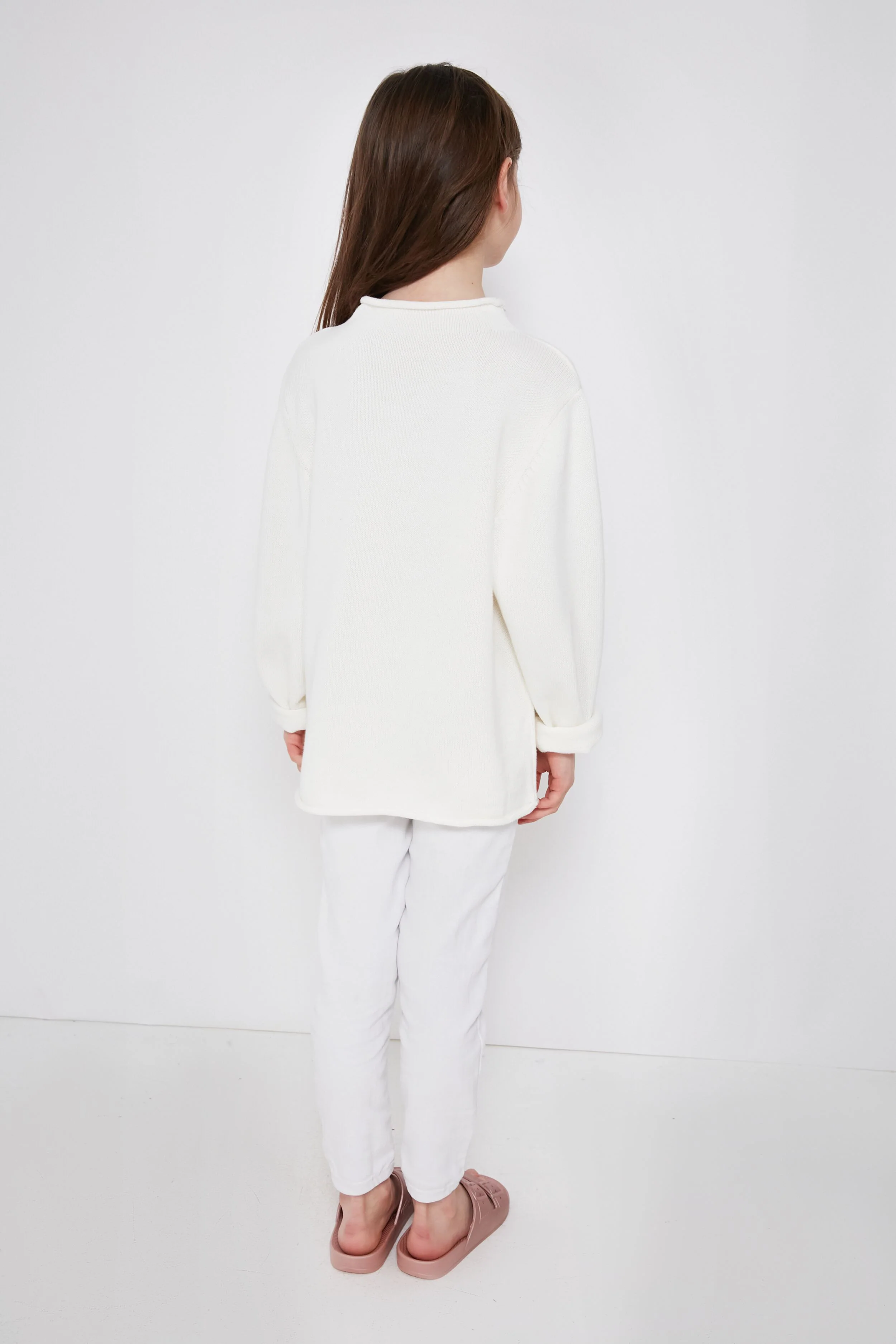 Kid's Ivory Americana Sweater - Image 4