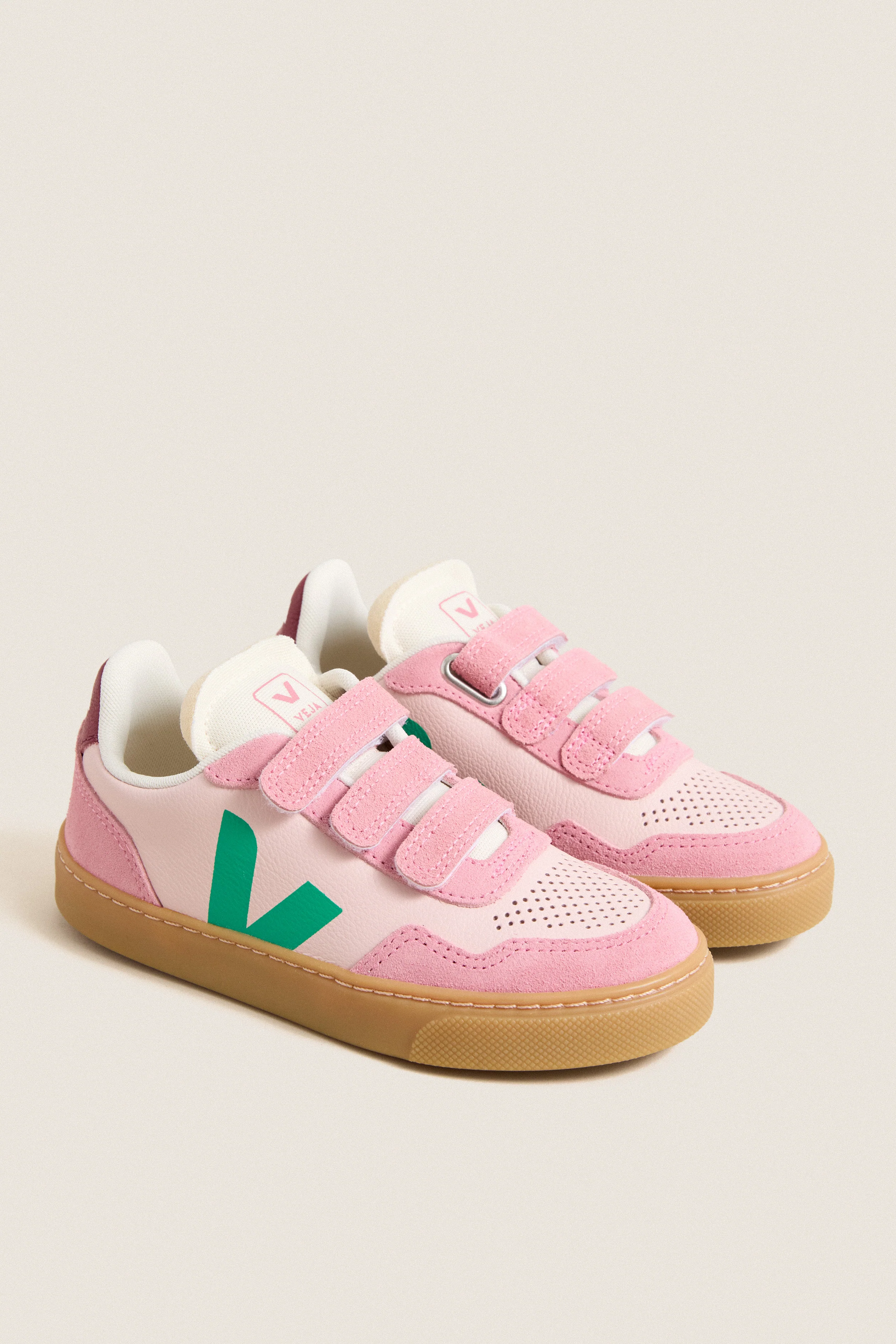 Kids Petale Mary Tag Natural Small V-90 Sneakers - Image 4