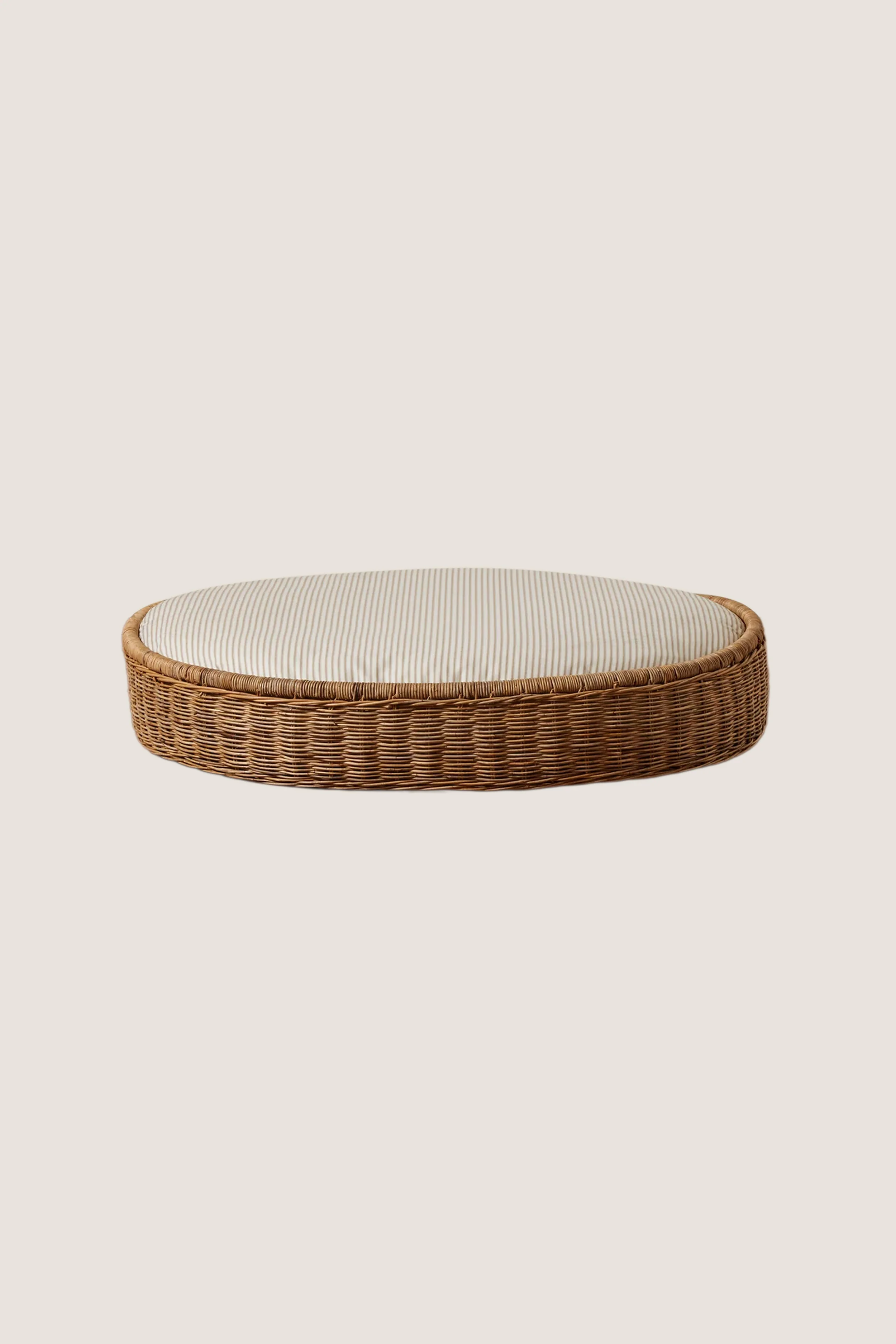 Large Driftwood Stripe Boone Dog Bed - Image 2