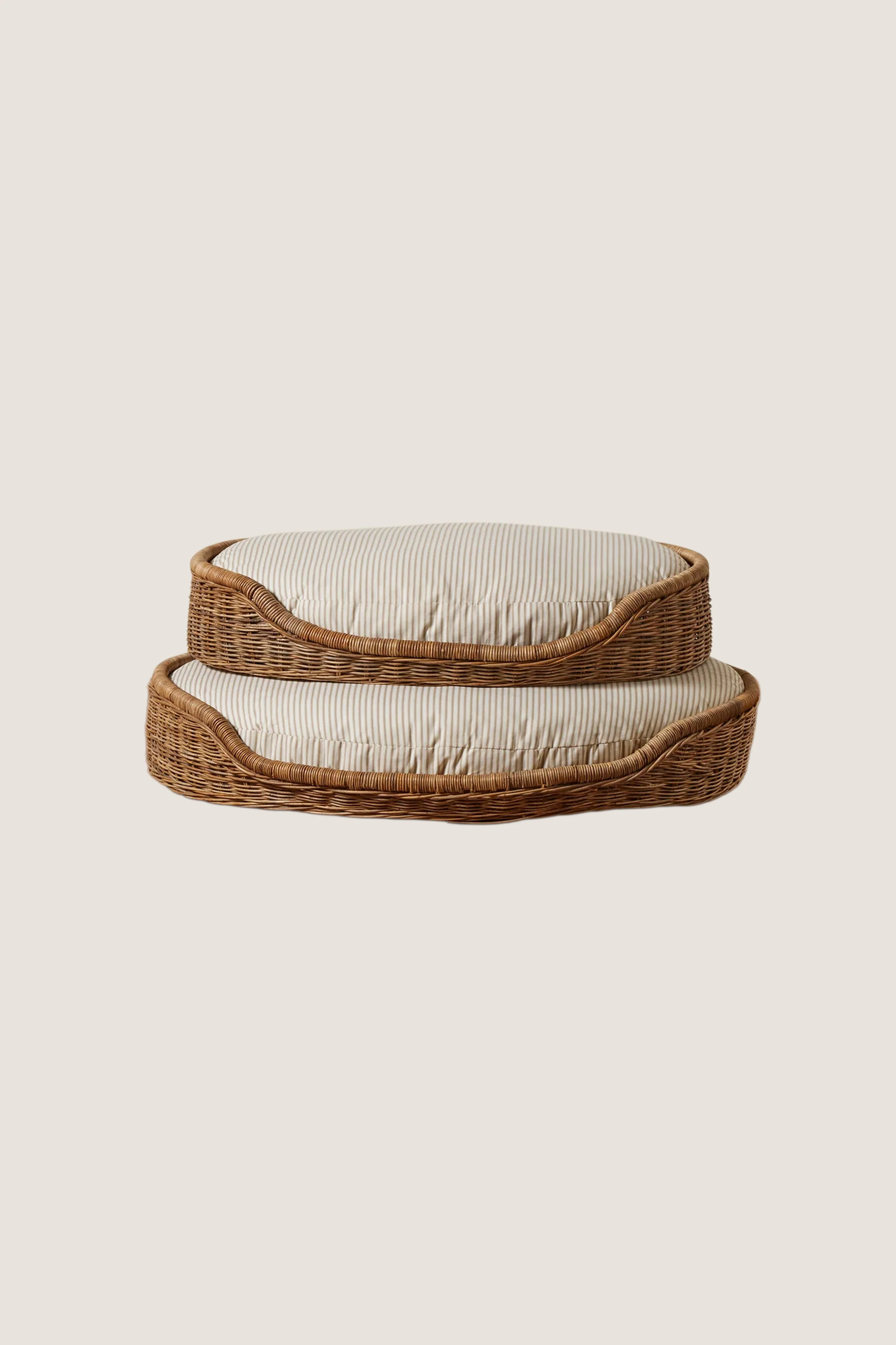 Large Driftwood Stripe Boone Dog Bed - Image 3