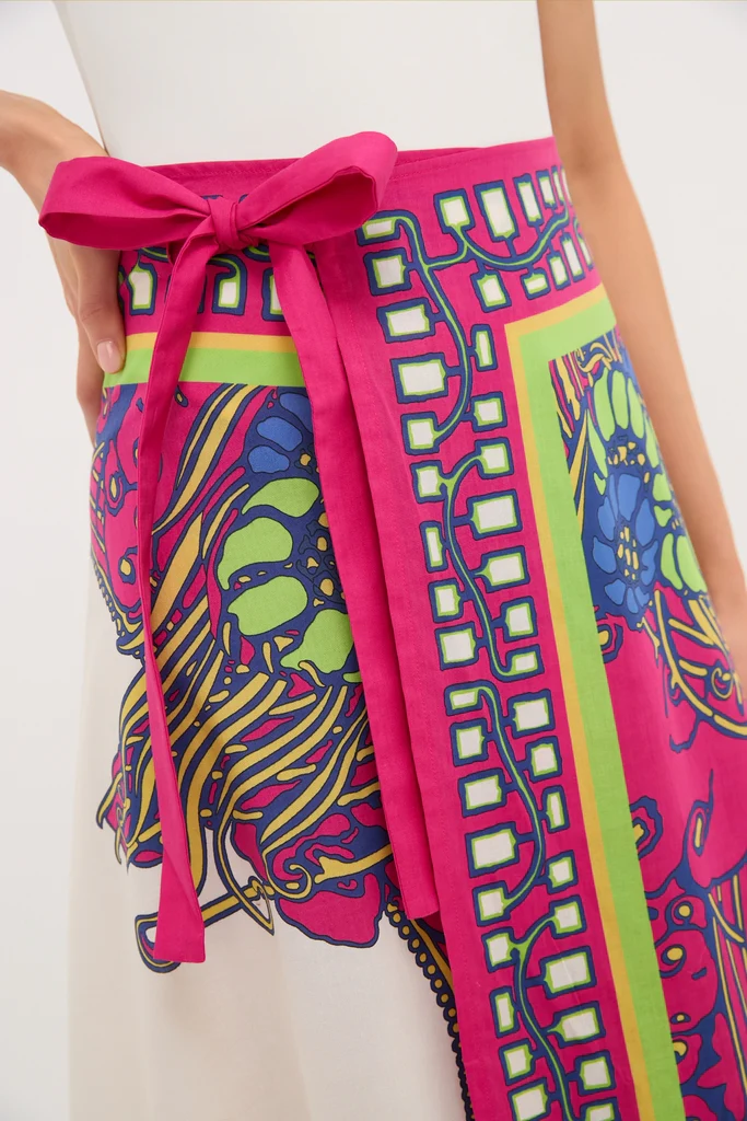 Lemuria Placee Sarong Skirt - Image 5
