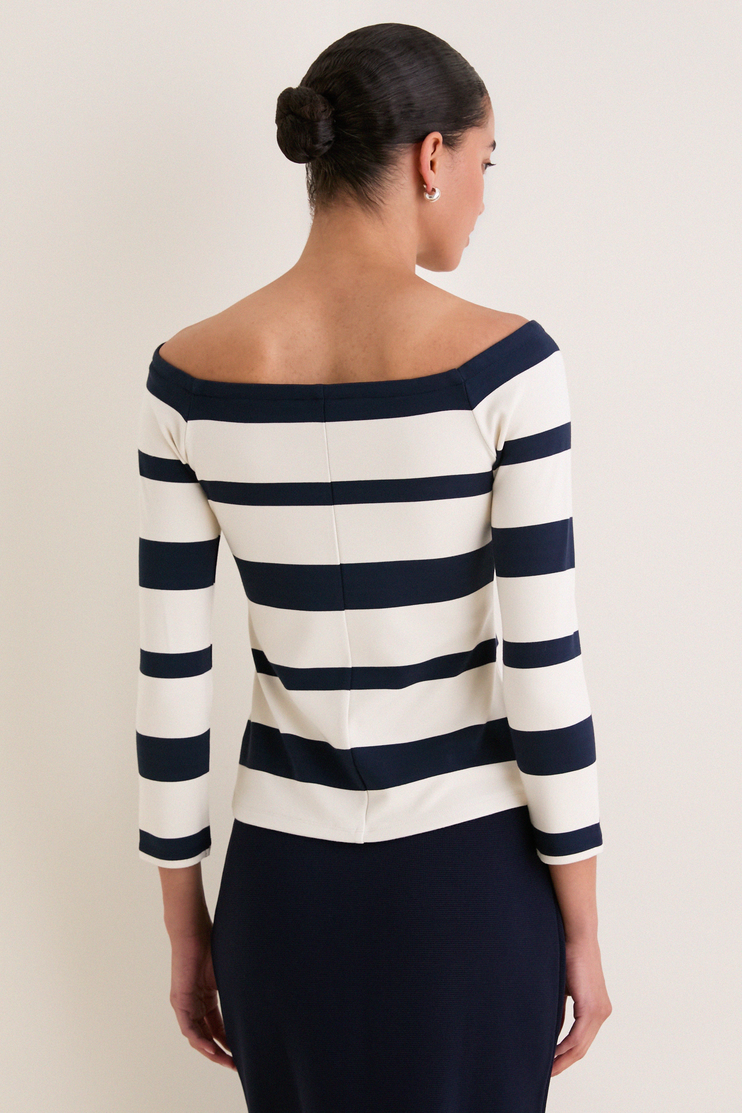 Liberty Stripe Knit Boyers Top - Image 5