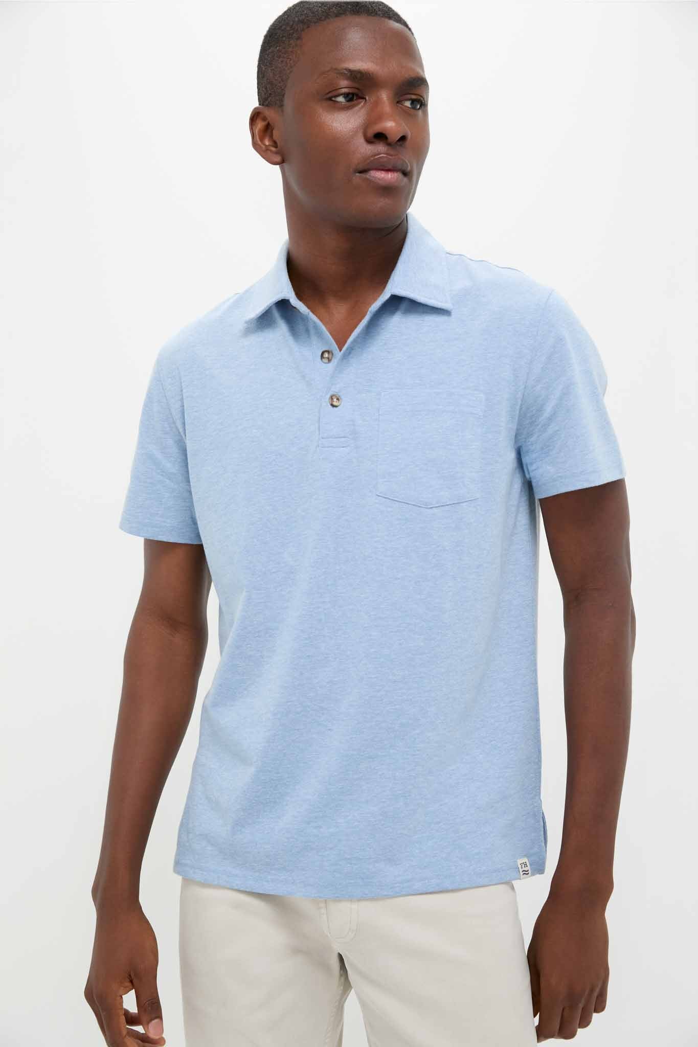 Light Blue Atlantic Polo