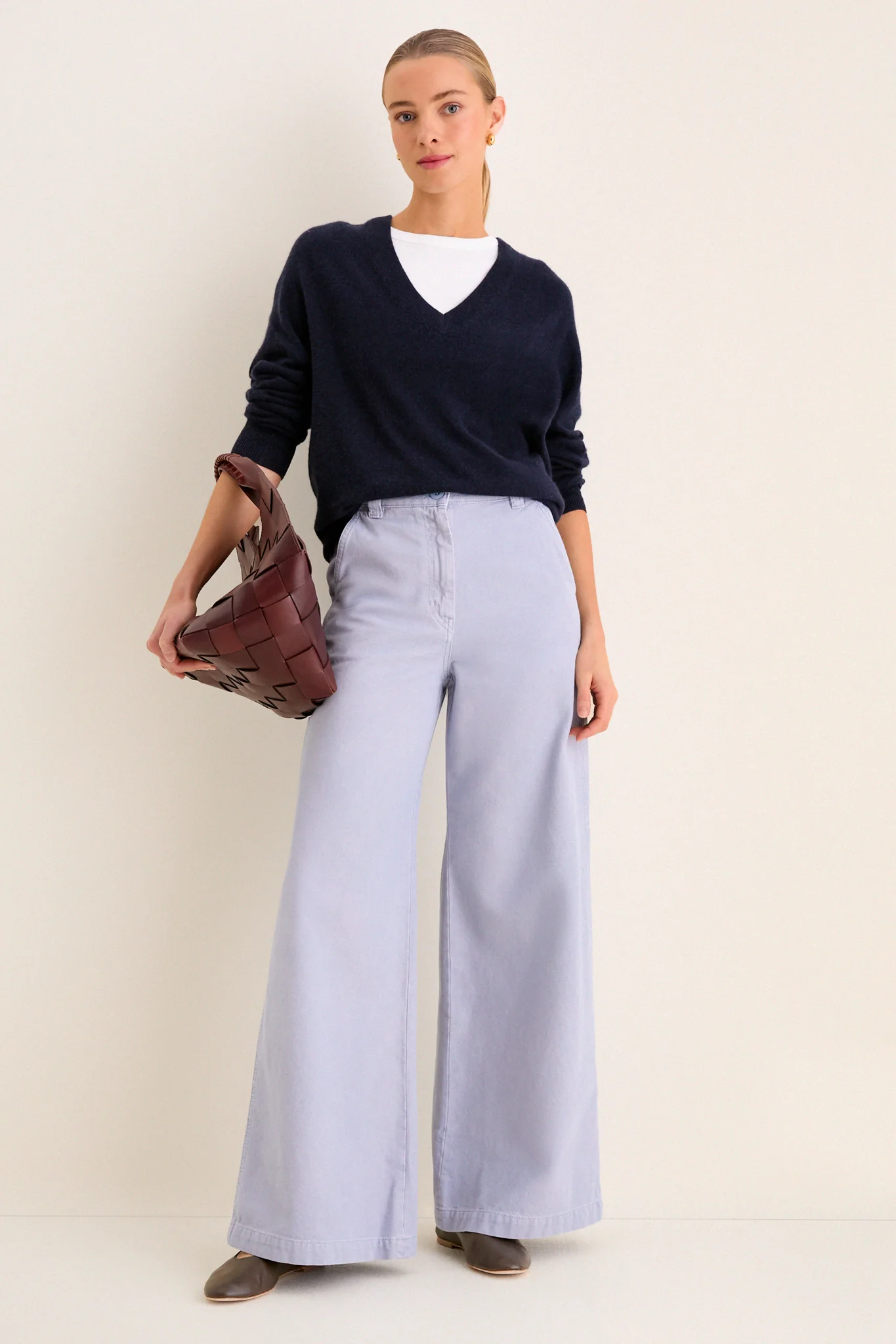 Light Blue Skipper Long Trouser - Image 2