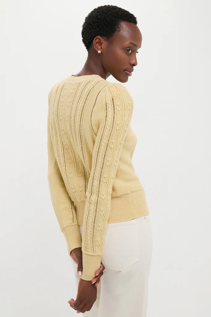 Light Yellow Kalyn Sweater - Image 4