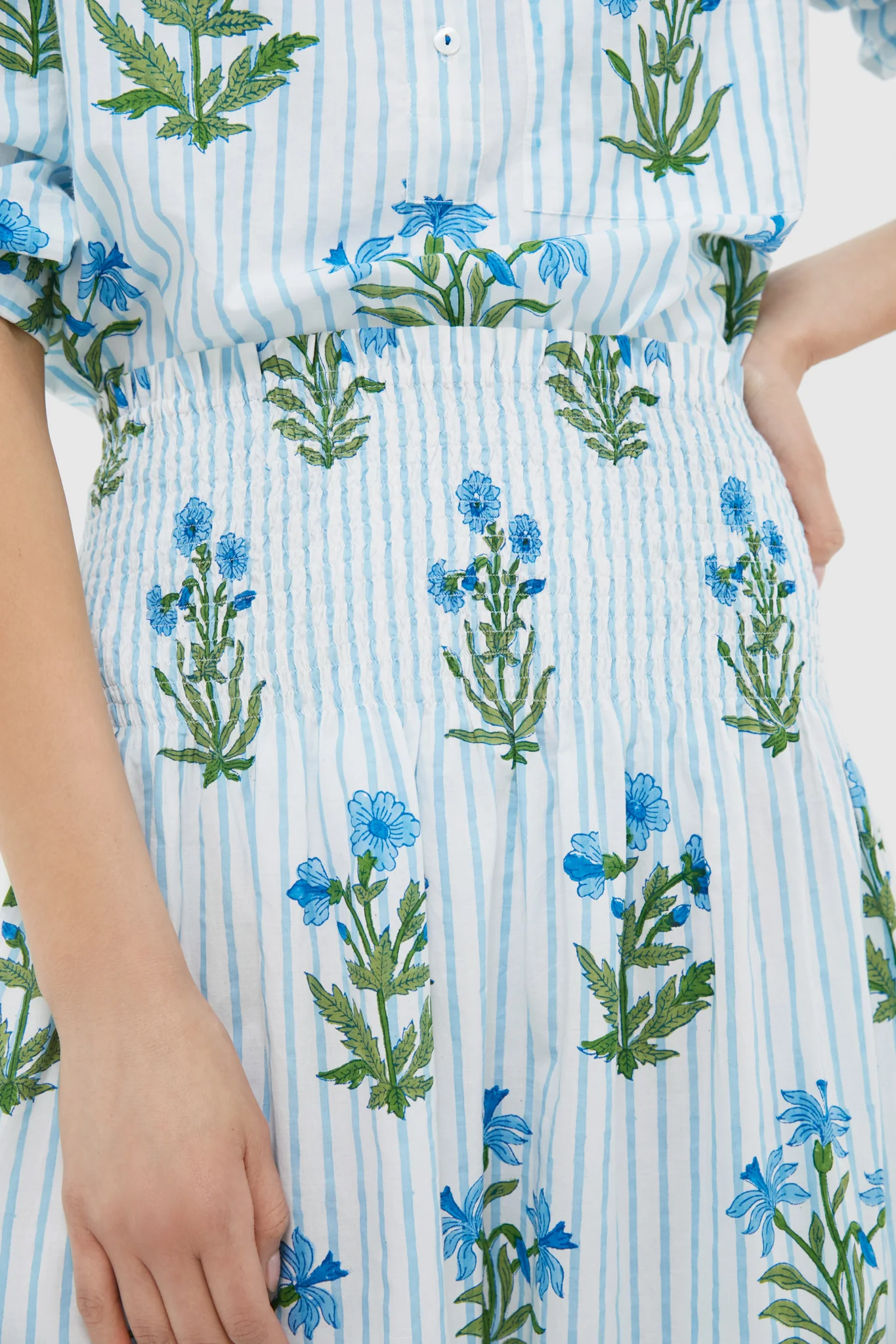 Lily Stripe Alba Skirt - Image 5