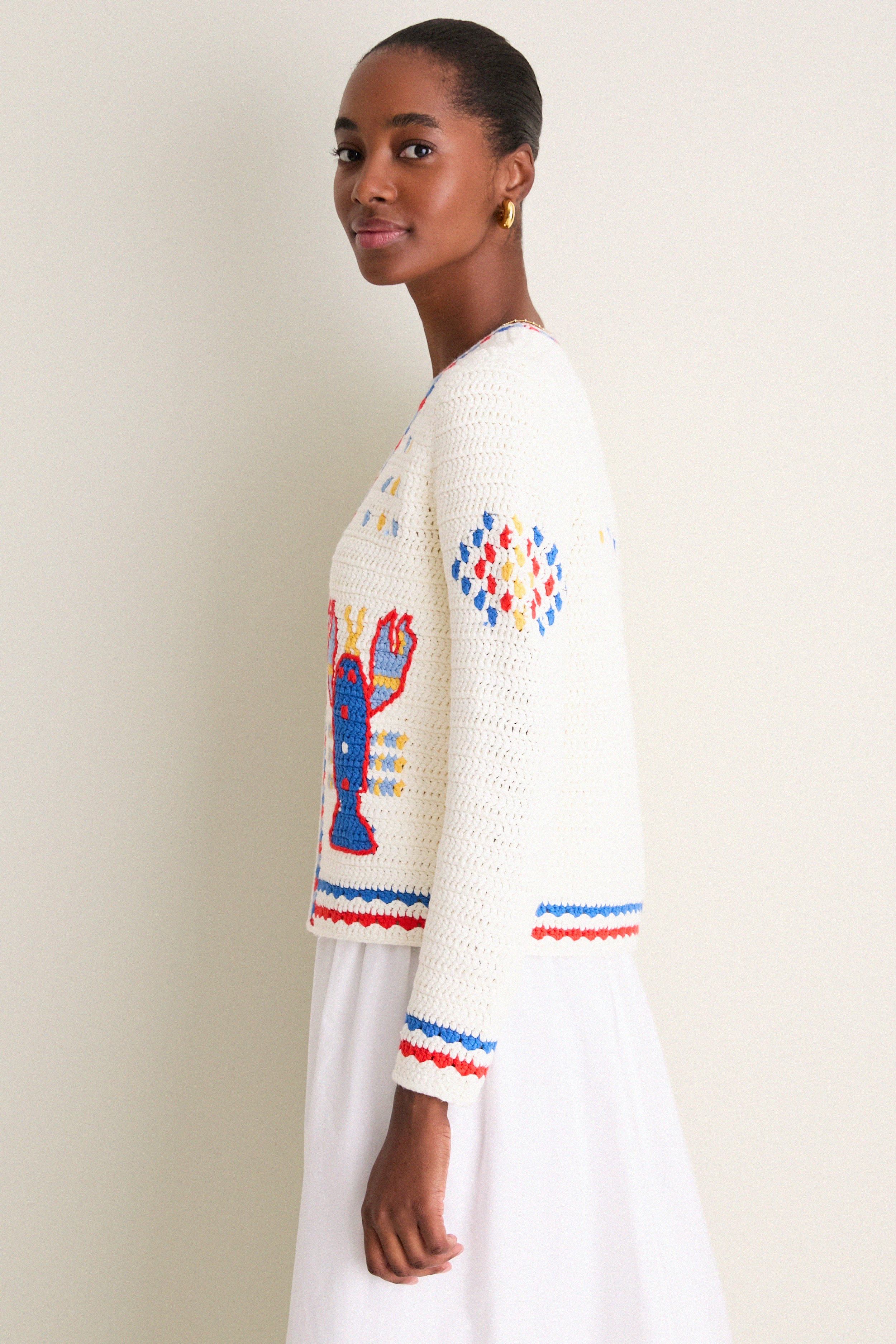 Lobster Multi Callen Cardigan - Image 3