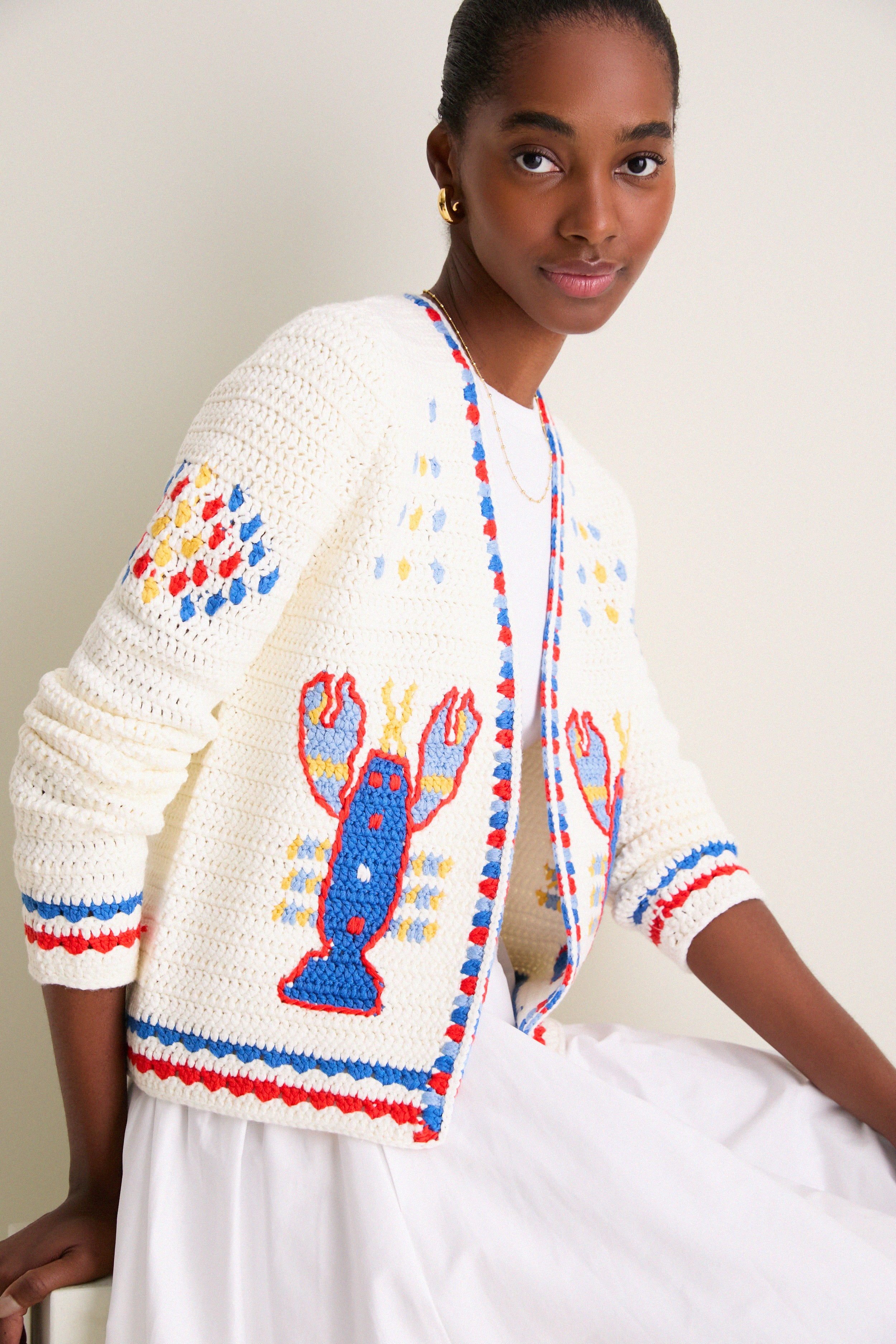Lobster Multi Callen Cardigan - Image 5