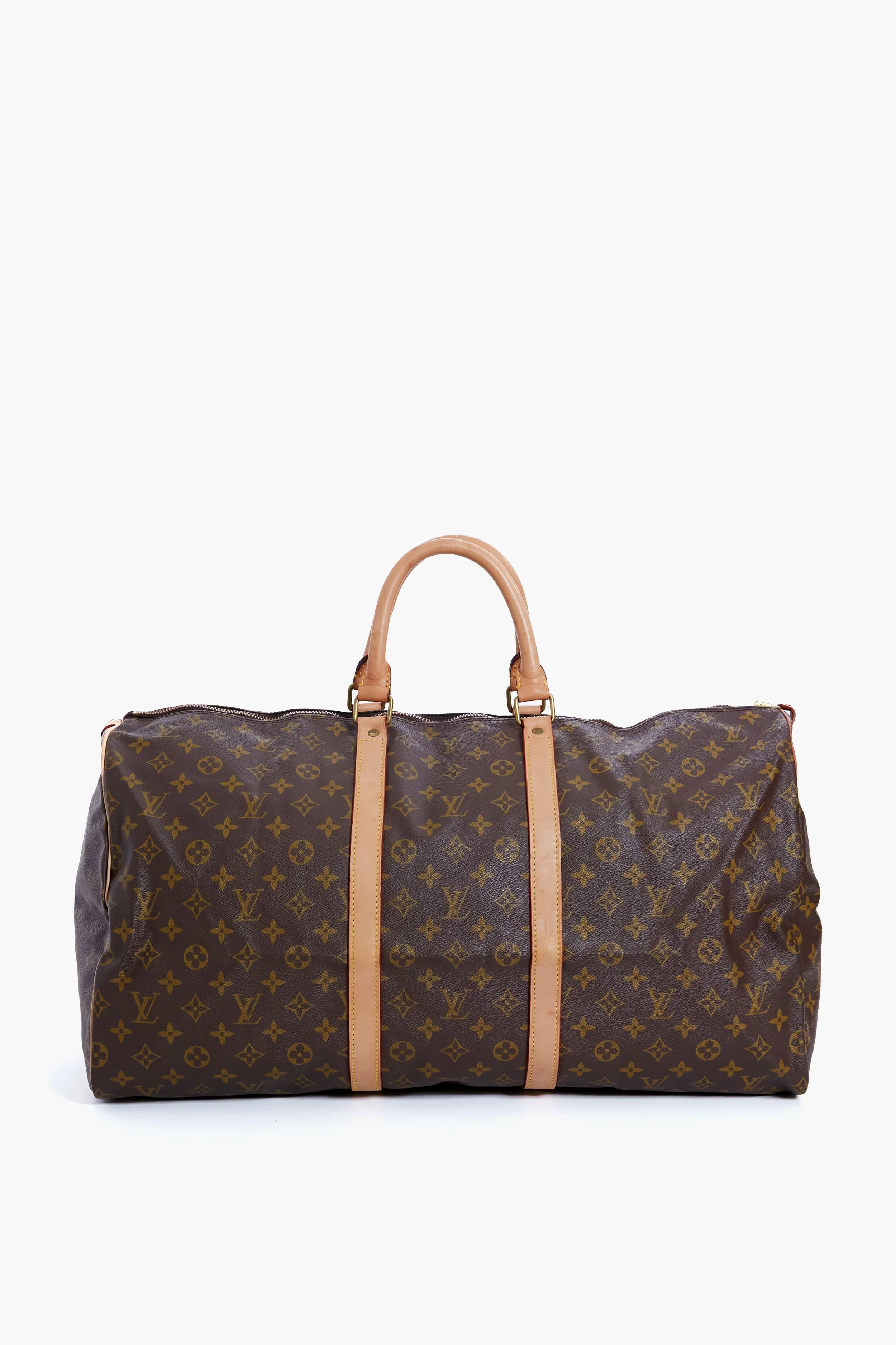 Louis Vuitton Monogram Keepall 55 Boston Bag - Image 7