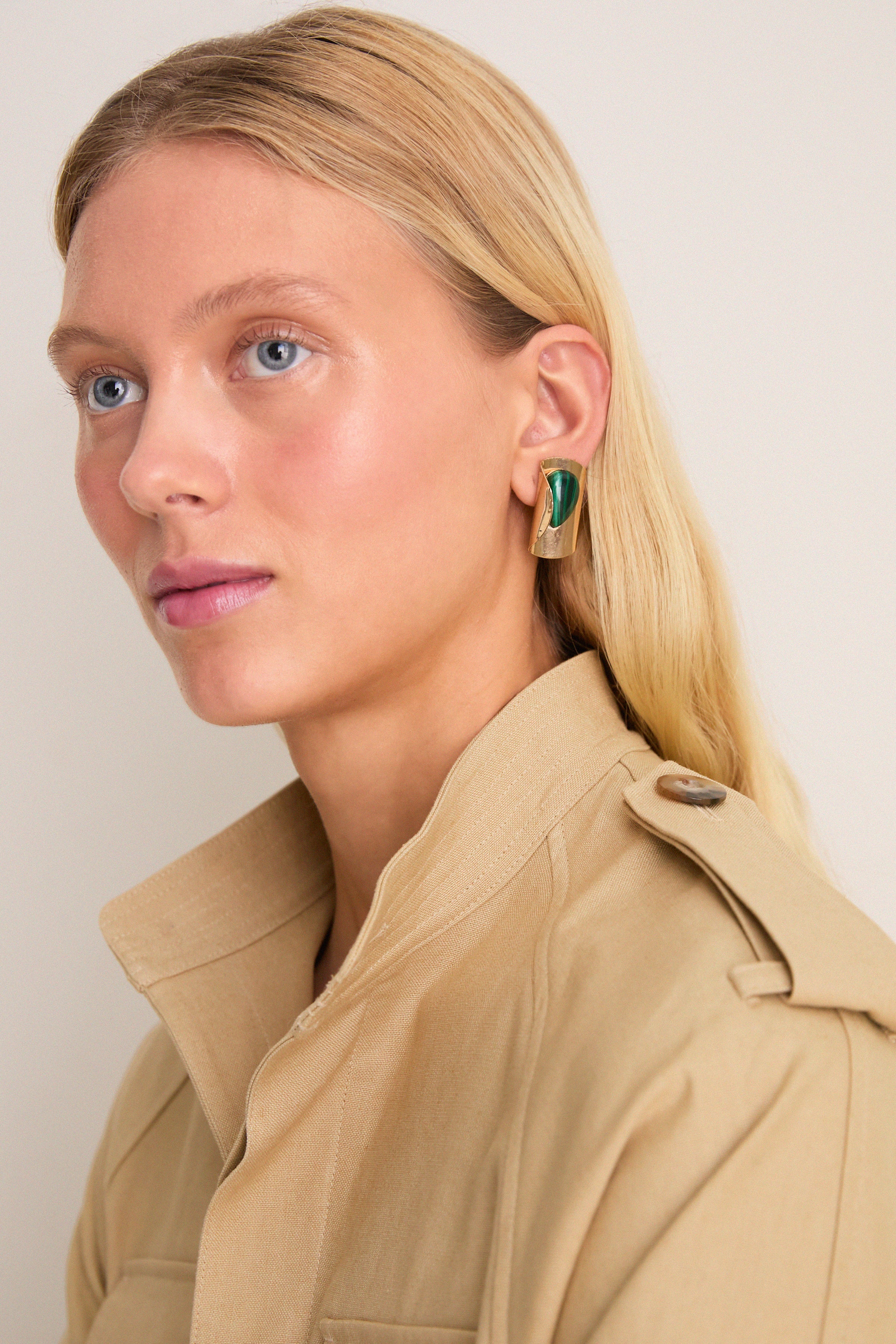 Malachite Keziah Earrings - Image 2