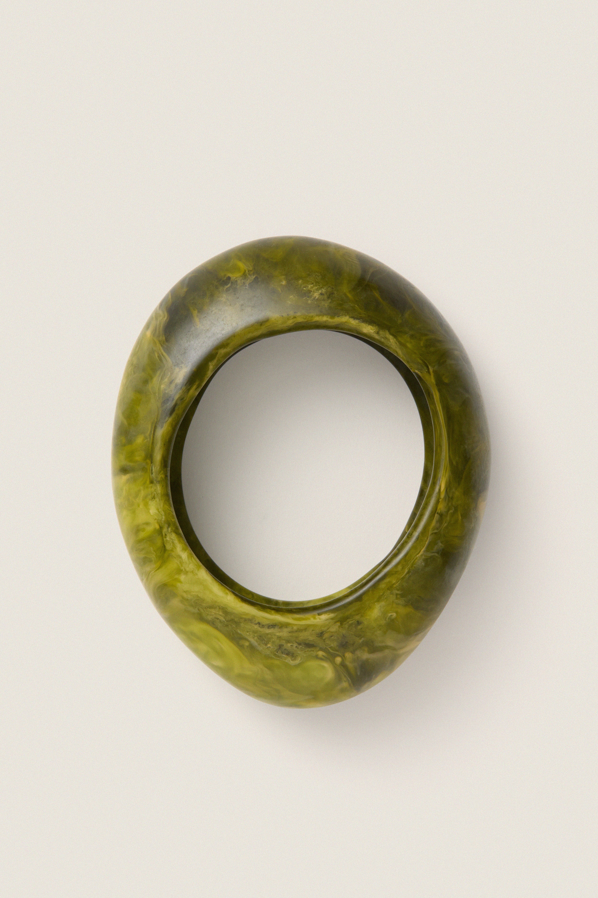 Malachite Rock Large Bangle - Image 4