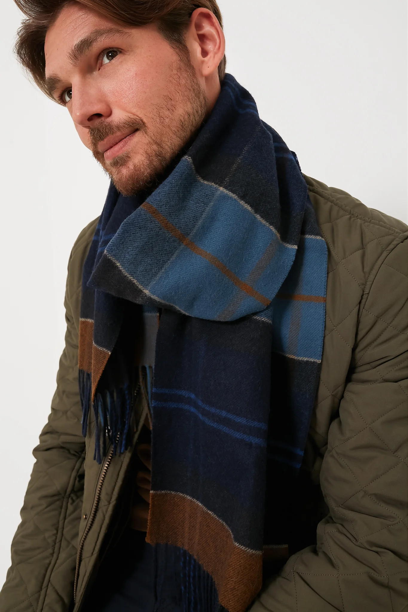 Midnight Iverness Tartan Scarf - Image 3