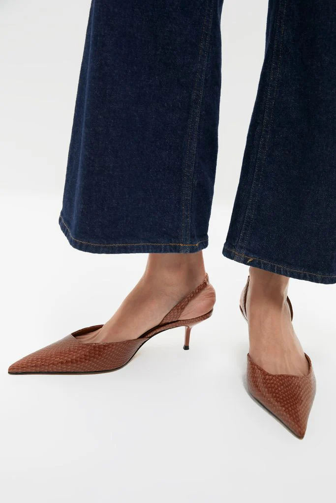 Miele Snake Paola Mid Heels - Image 2