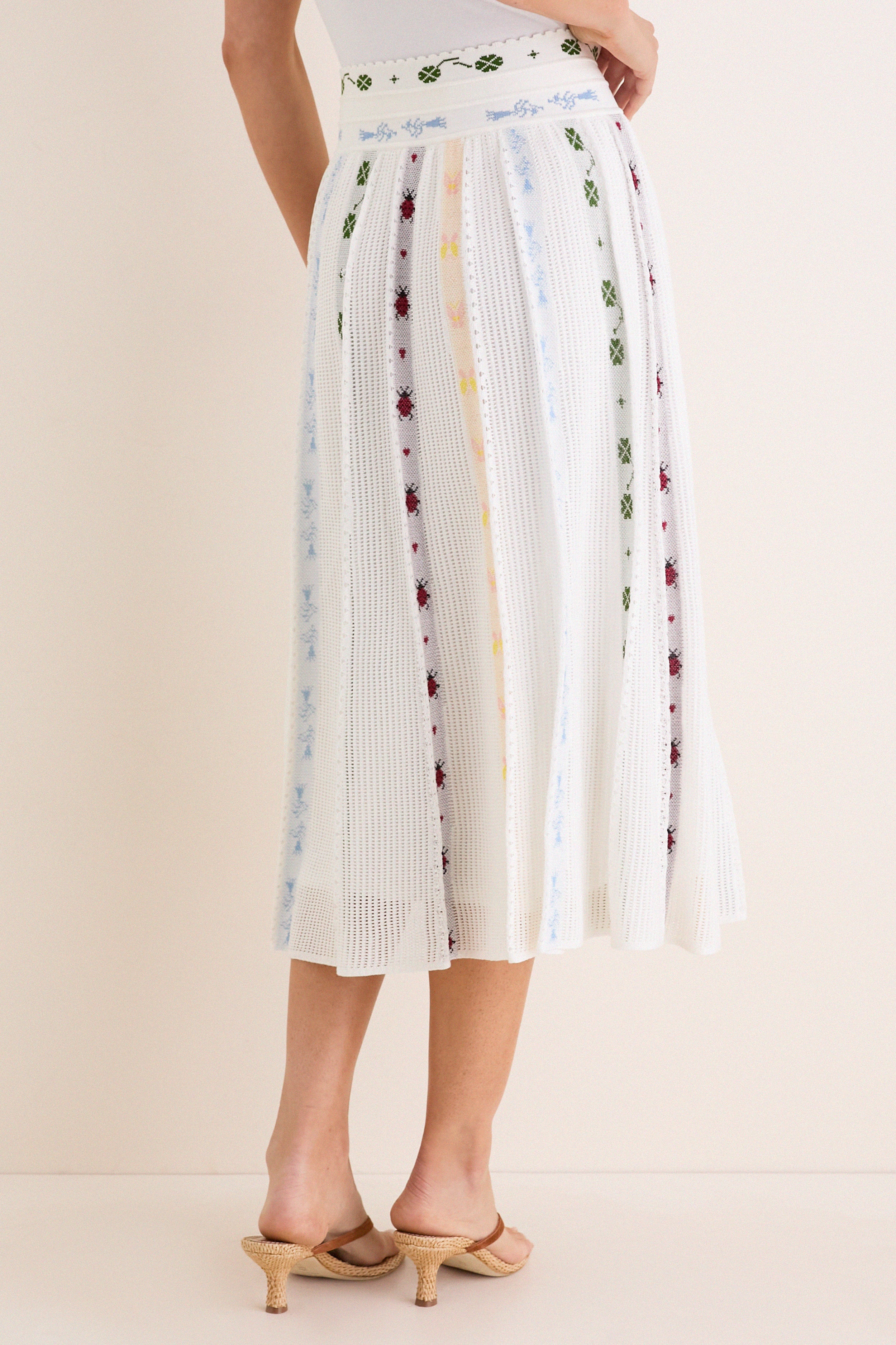 Milk Multi Esperance Skirt - Image 4