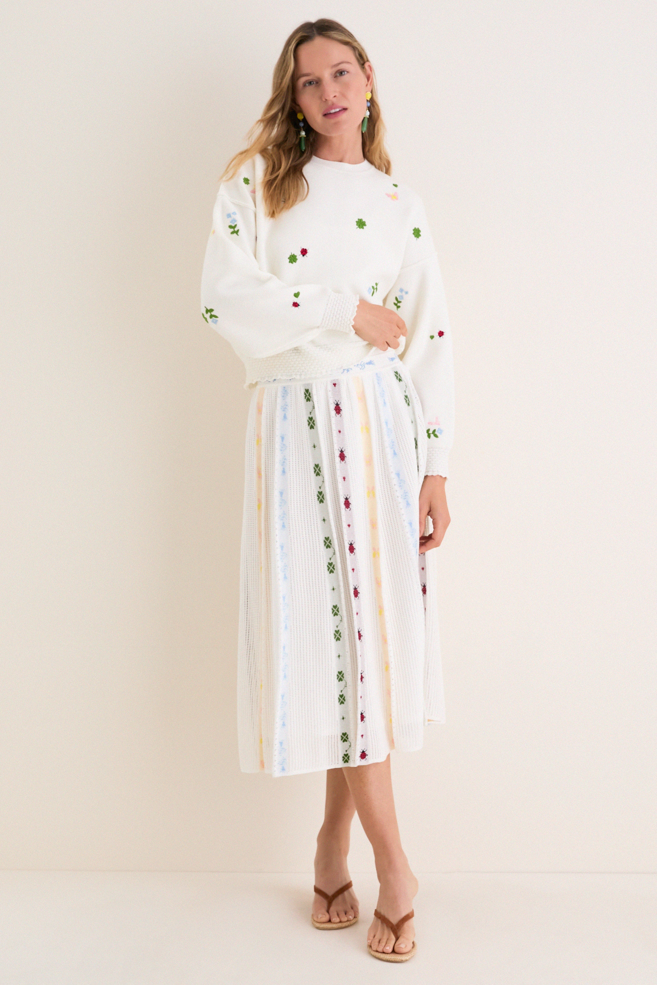 Milk Multi Esperance Skirt - Image 6