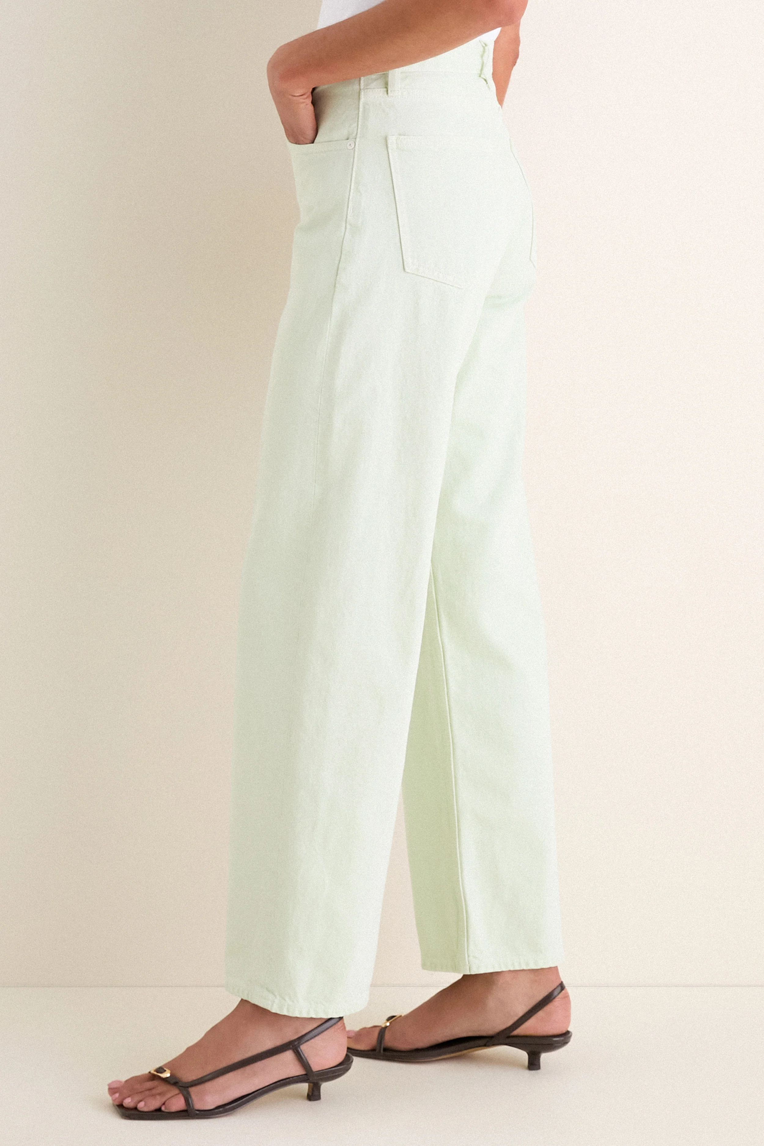 Mint Cream Arc Jean 32 - Image 4