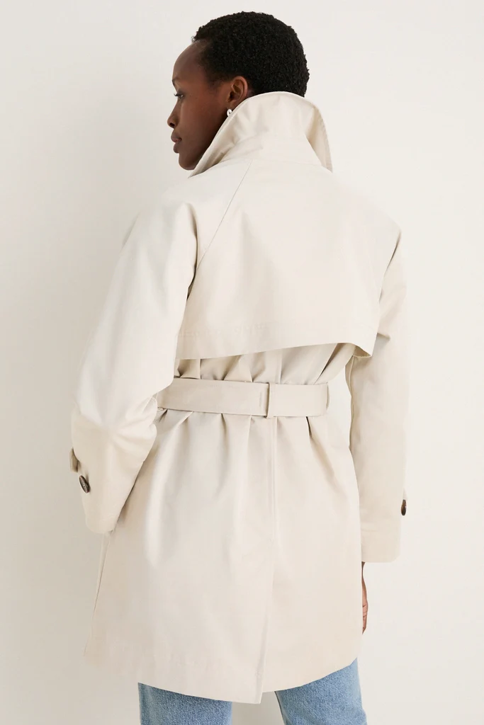 Mist Adare Trench Showerproof Jacket - Image 4