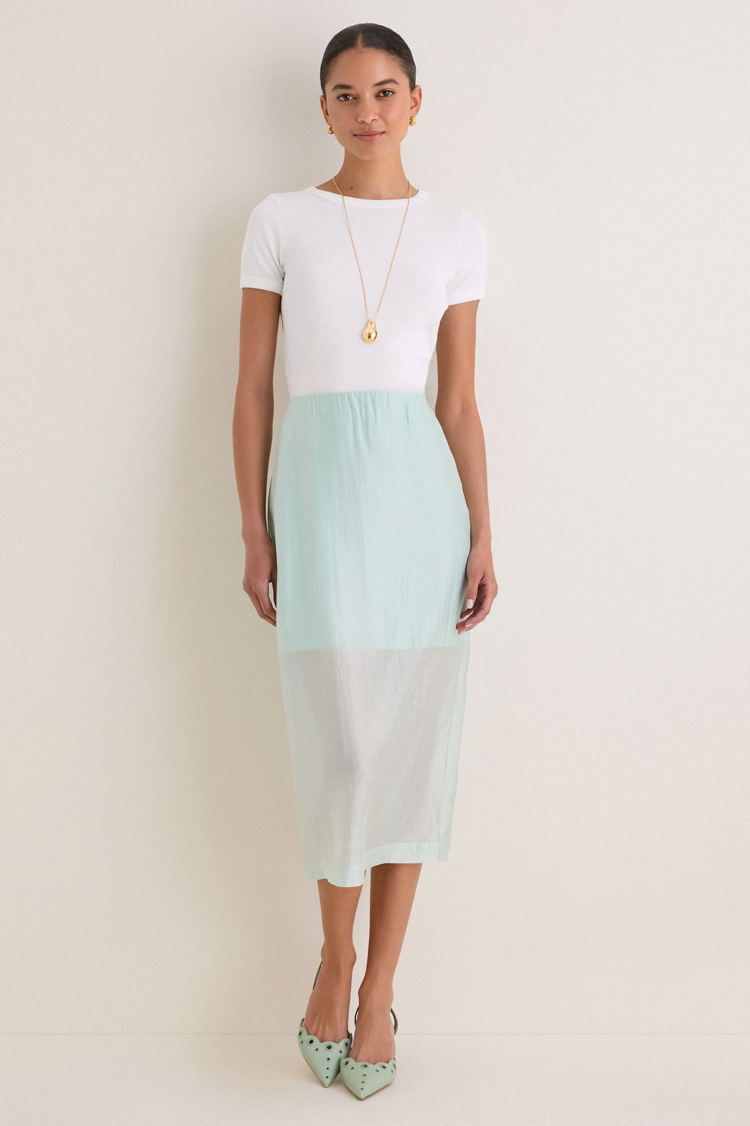 Mist Organza Christy Skirt - Image 2
