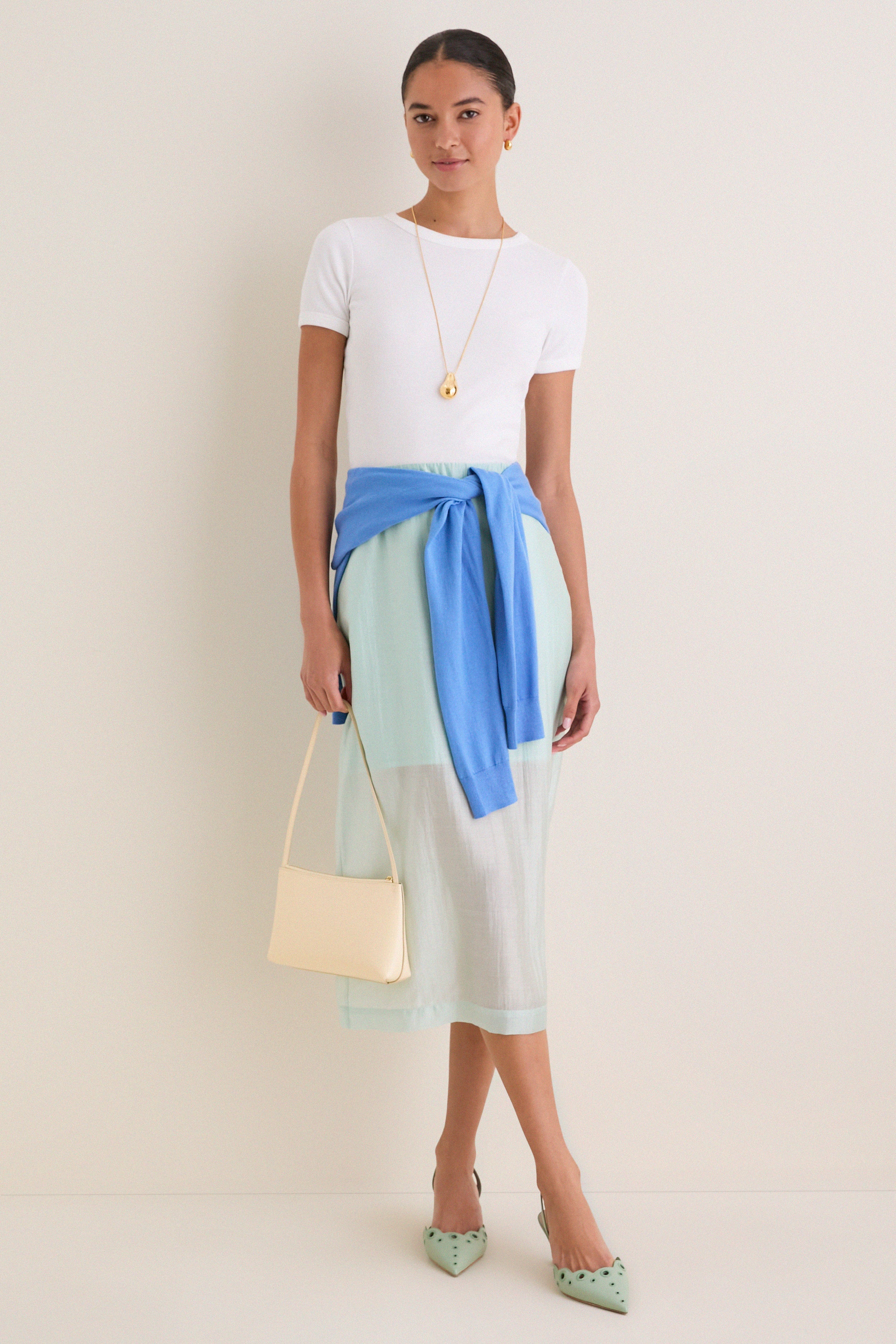 Mist Organza Christy Skirt - Image 6