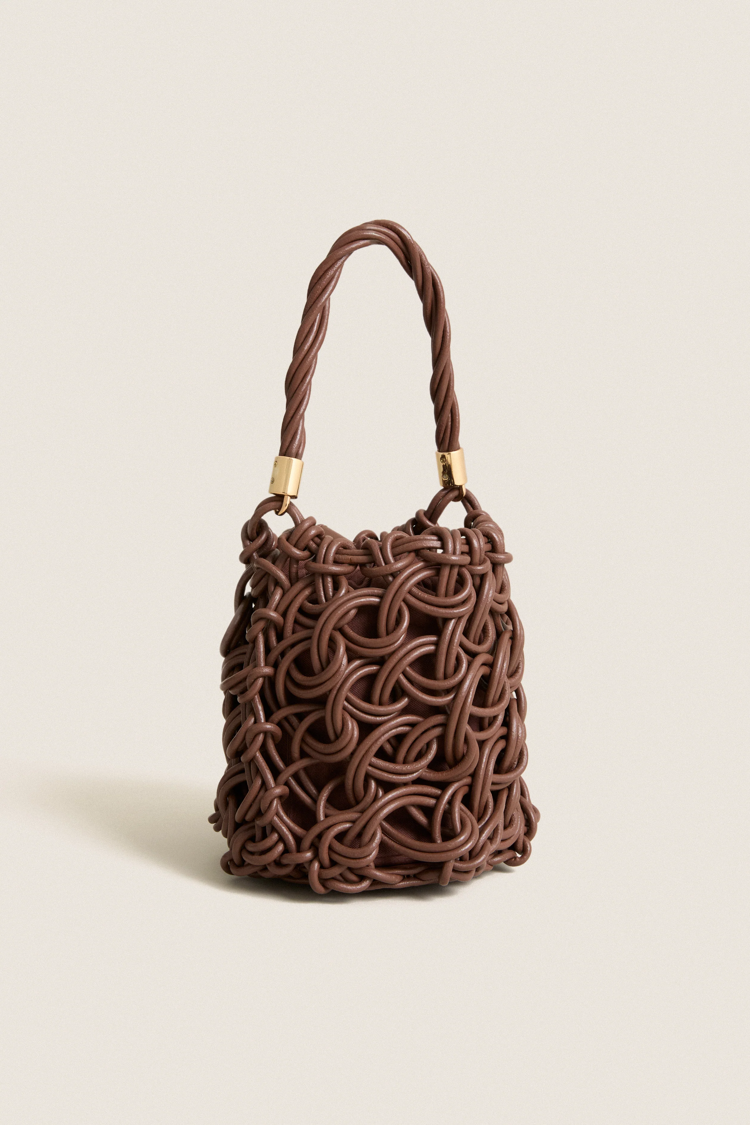 Mocha Swirl Bucket Bag - Image 5