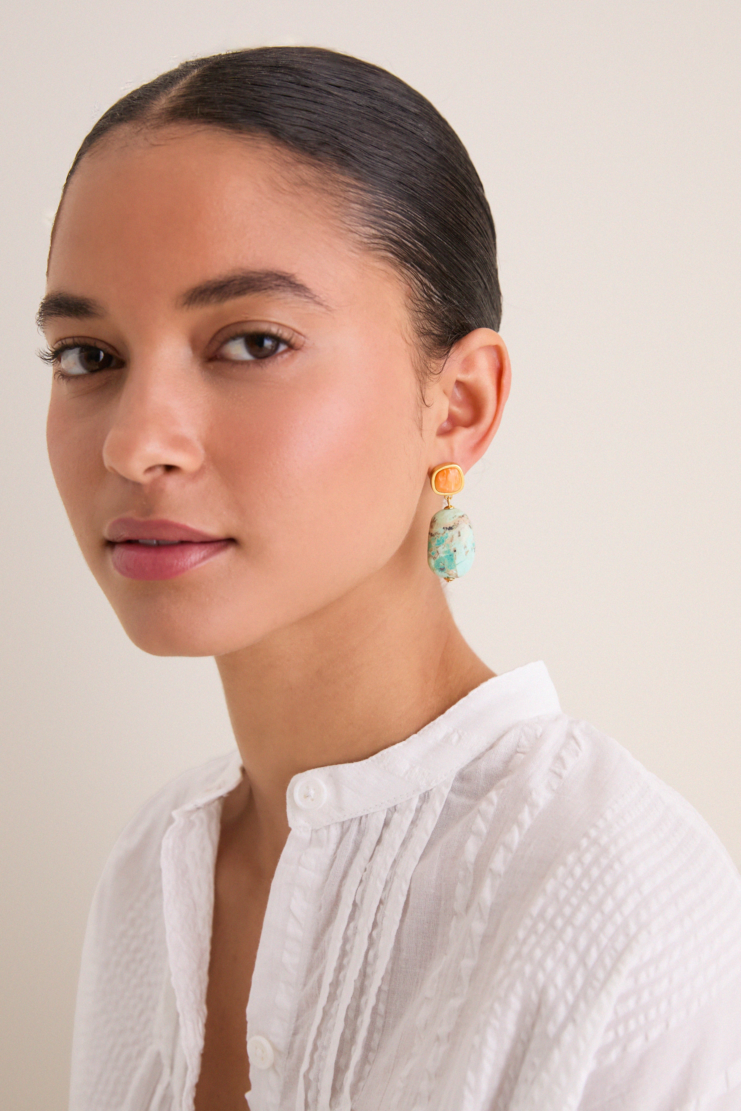 Multi Citrus Splash Earrings - Image 2