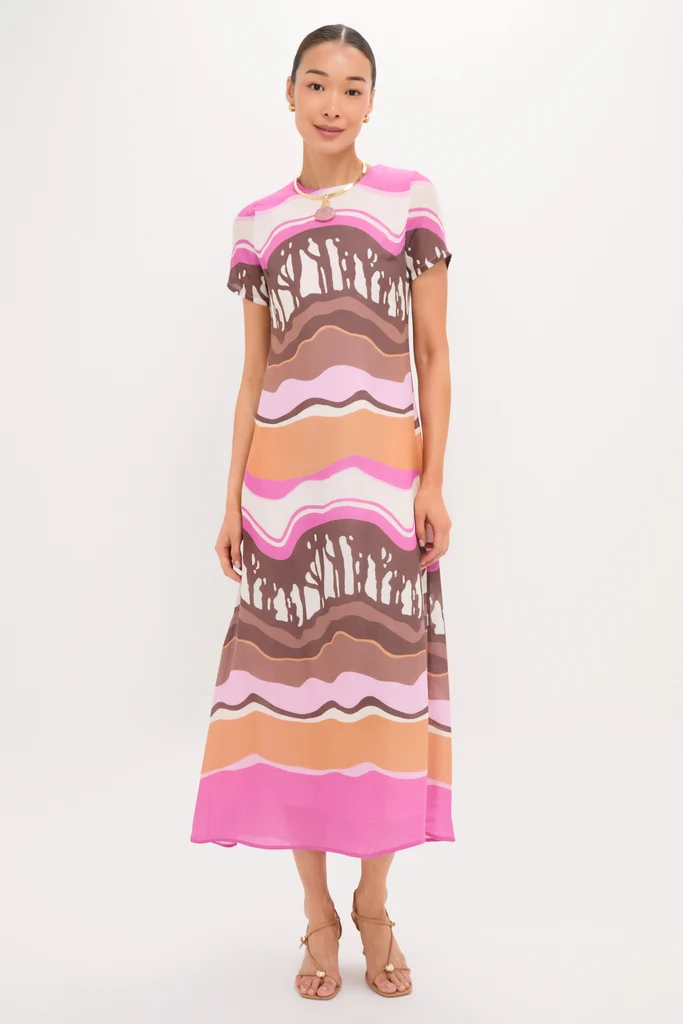 Multi Color Preeti Bloomshade Dress