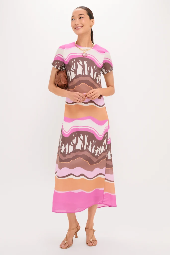 Multi Color Preeti Bloomshade Dress - Image 2
