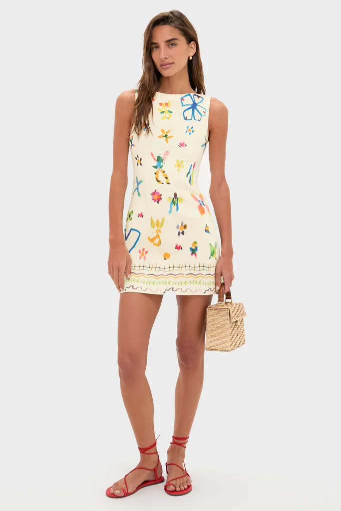 Multi Sidi Mini Dress - Image 2