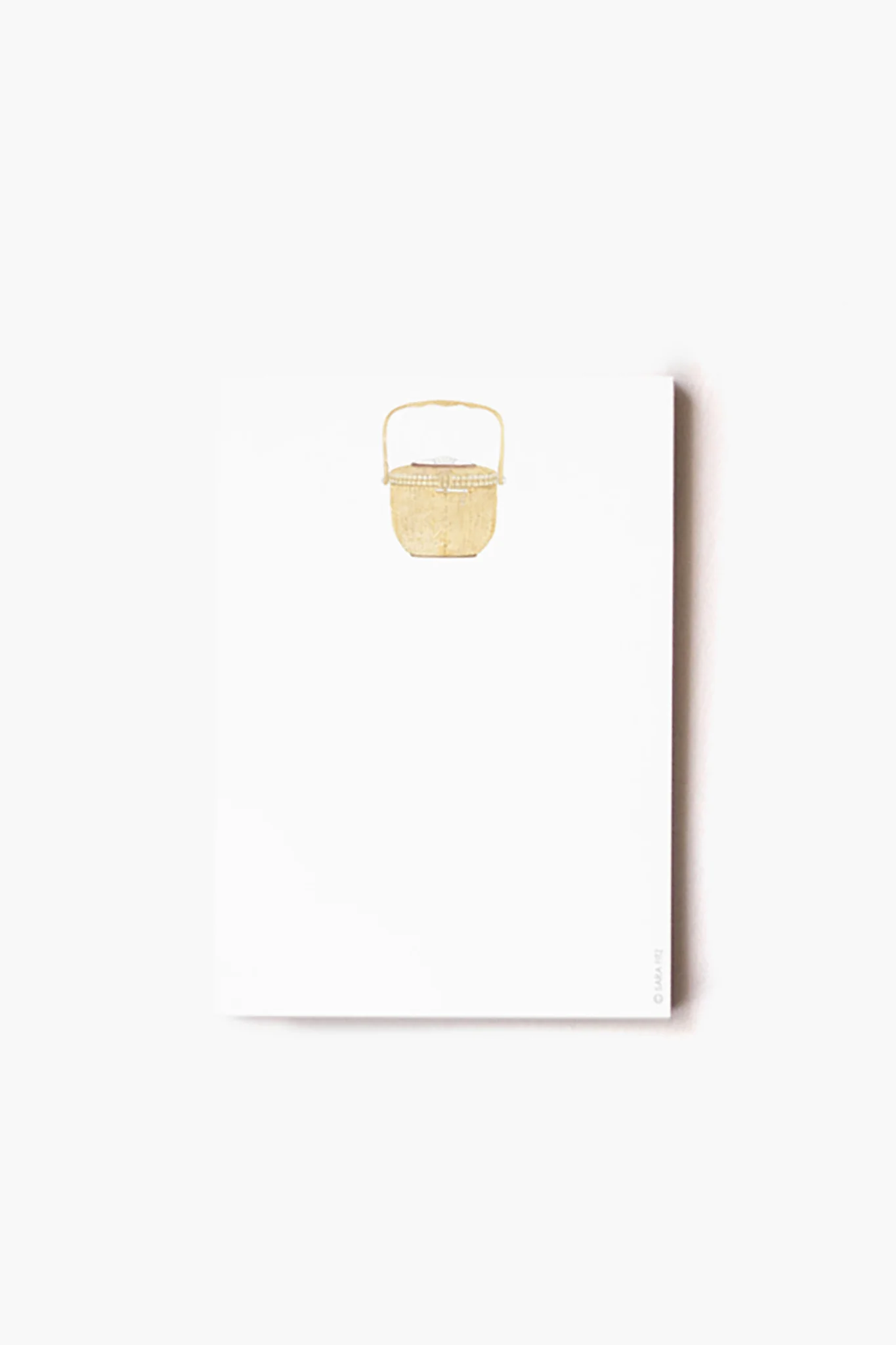 Nantucket Basket Notepad - Image 2