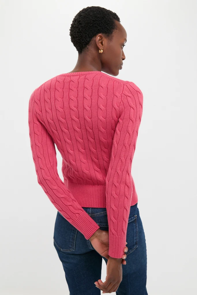 Nantucket Red Cardigan - Image 4