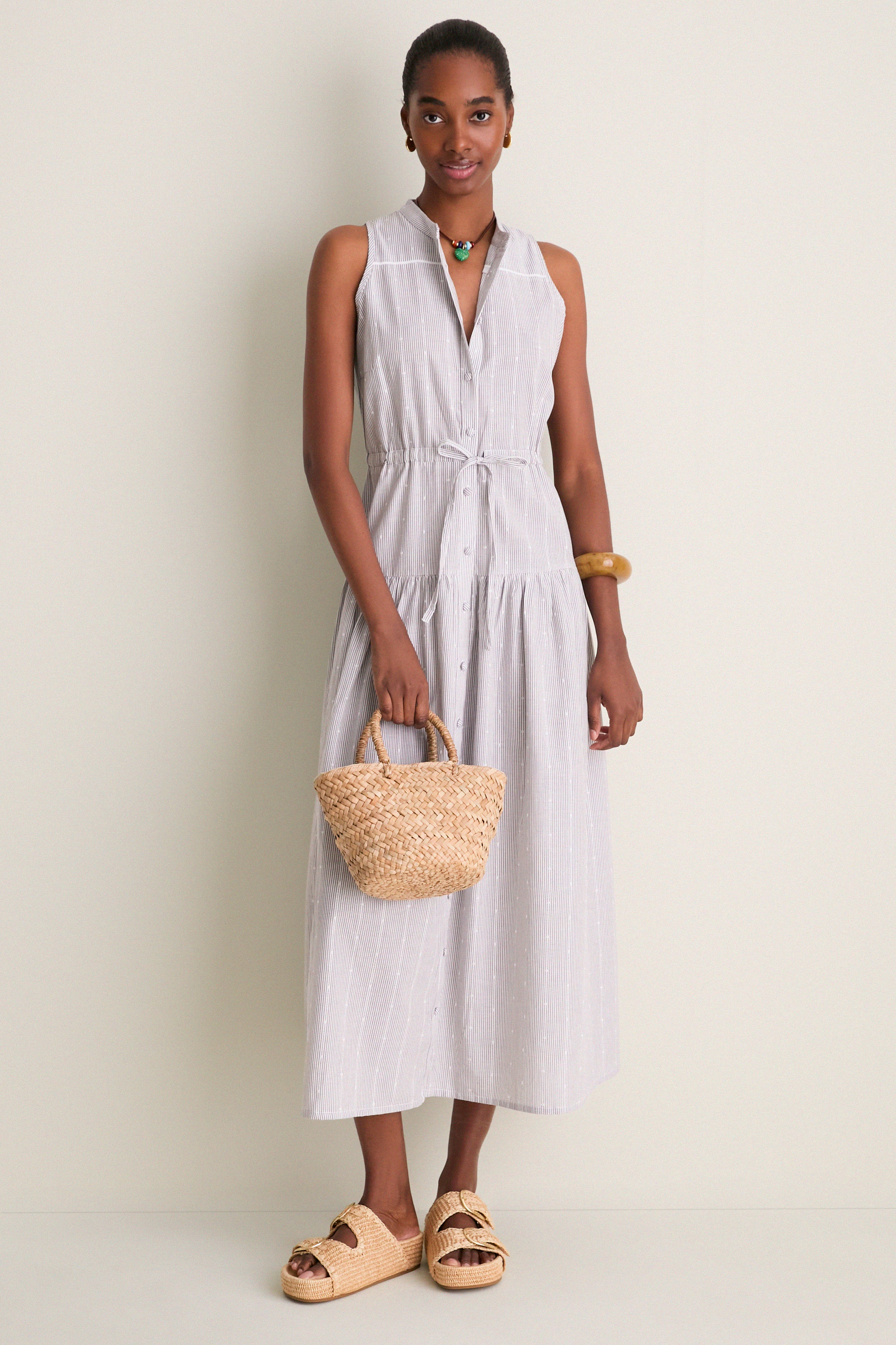 Natural Chunky Woven Nico Sandals - Image 3