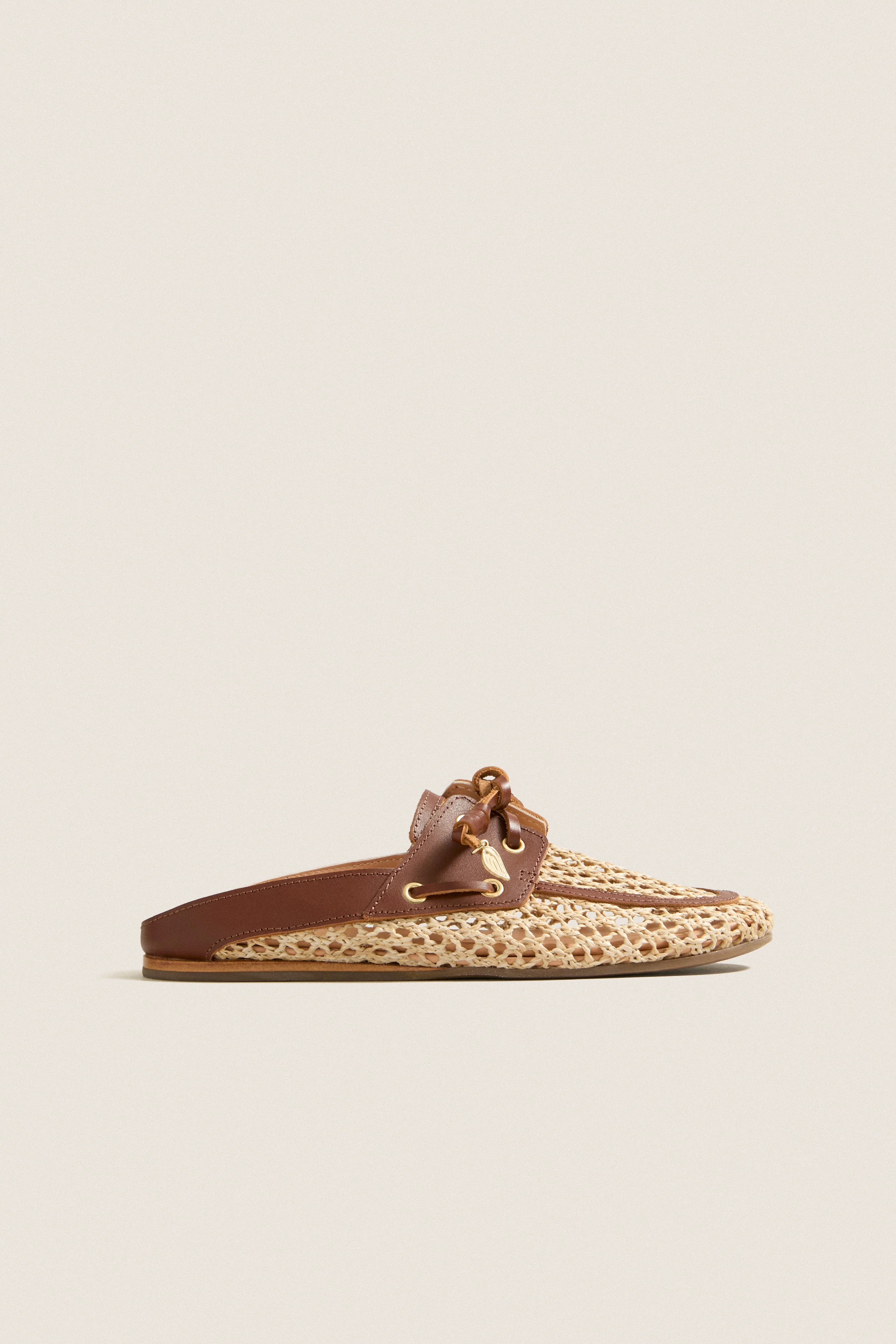 Natural Crochet Naveta Loafers - Image 6