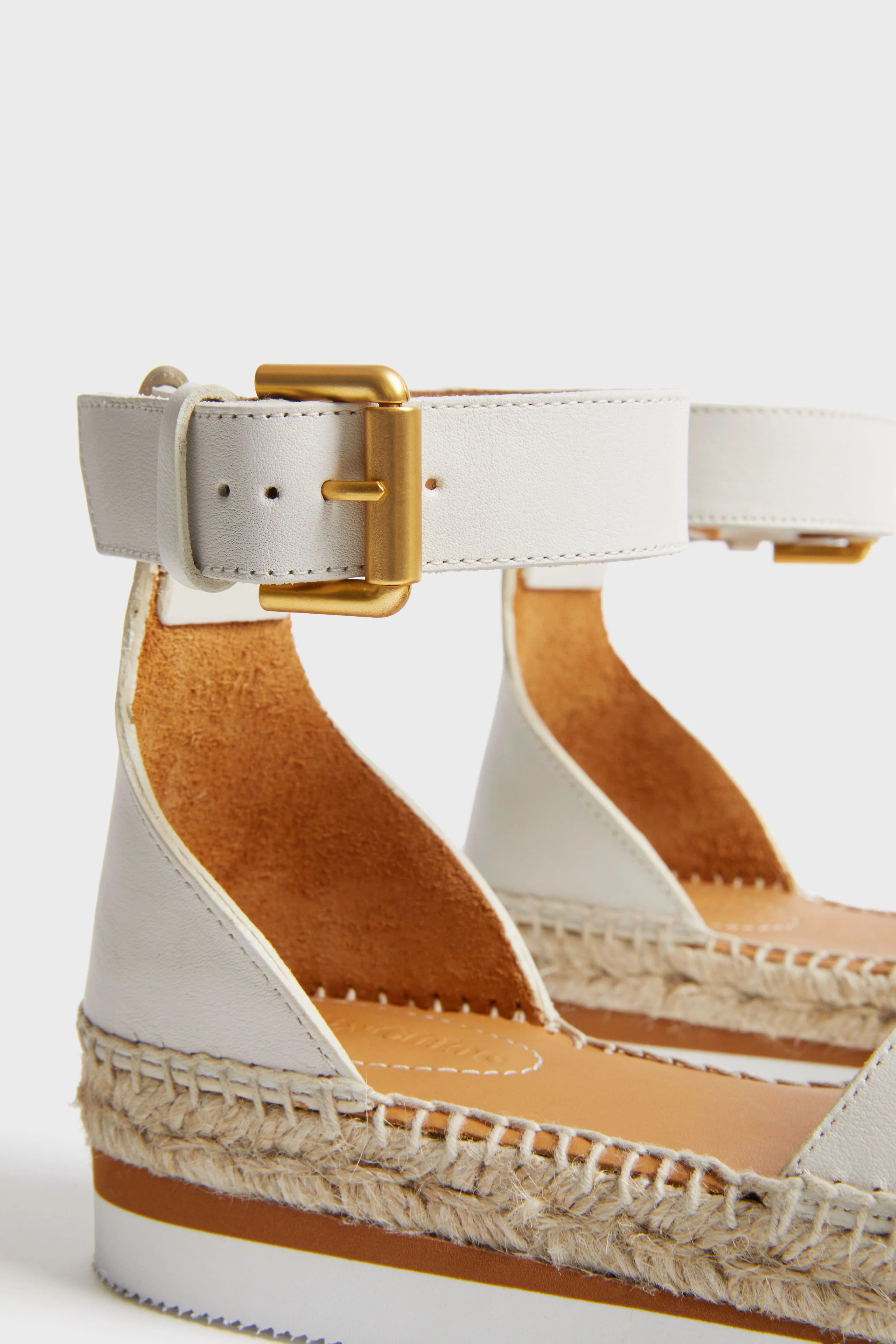 Natural Glyn Closed Toe Espadrilles - Image 5