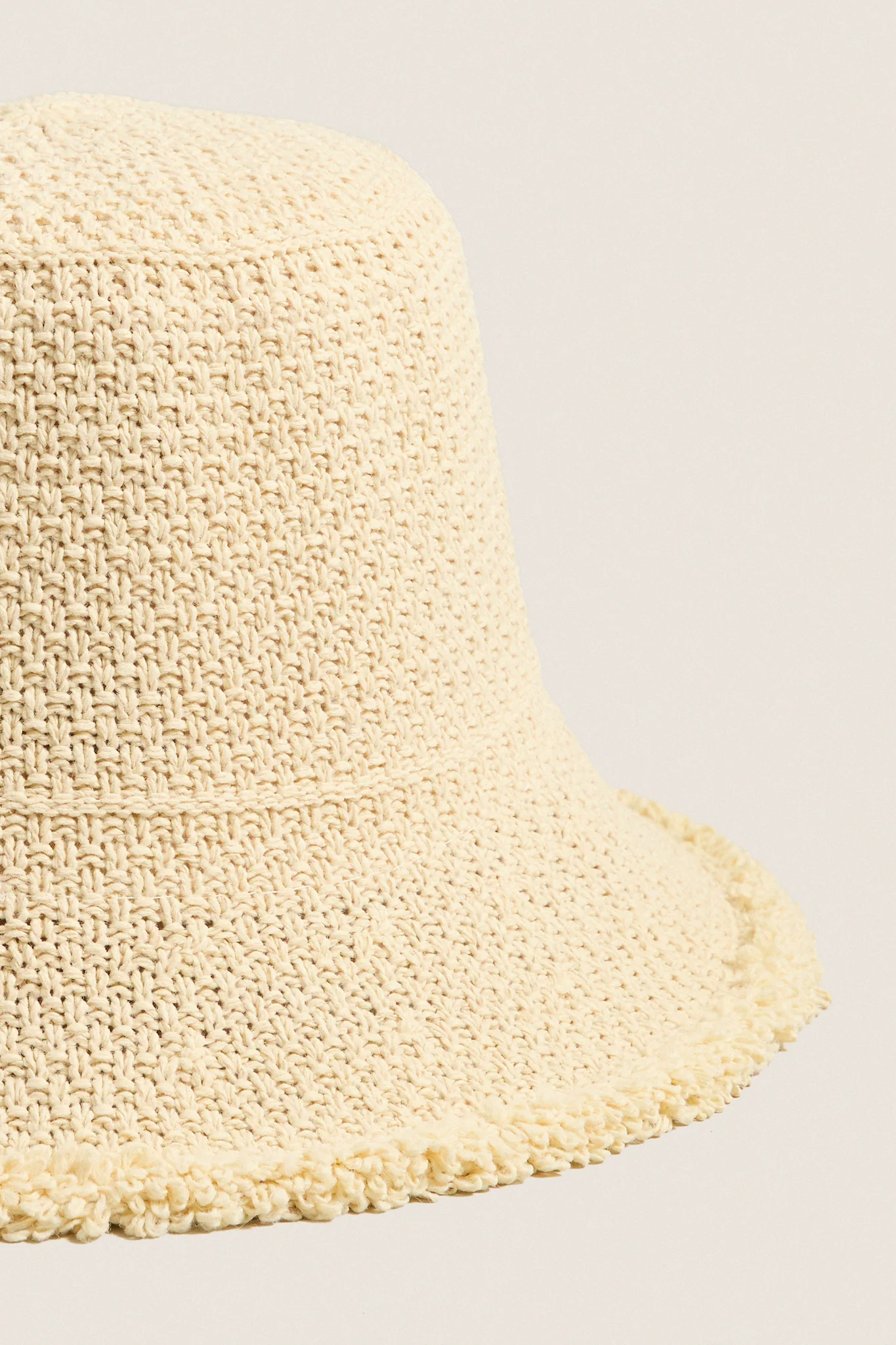 Natural Penny Woven Bucket Hat - Image 4