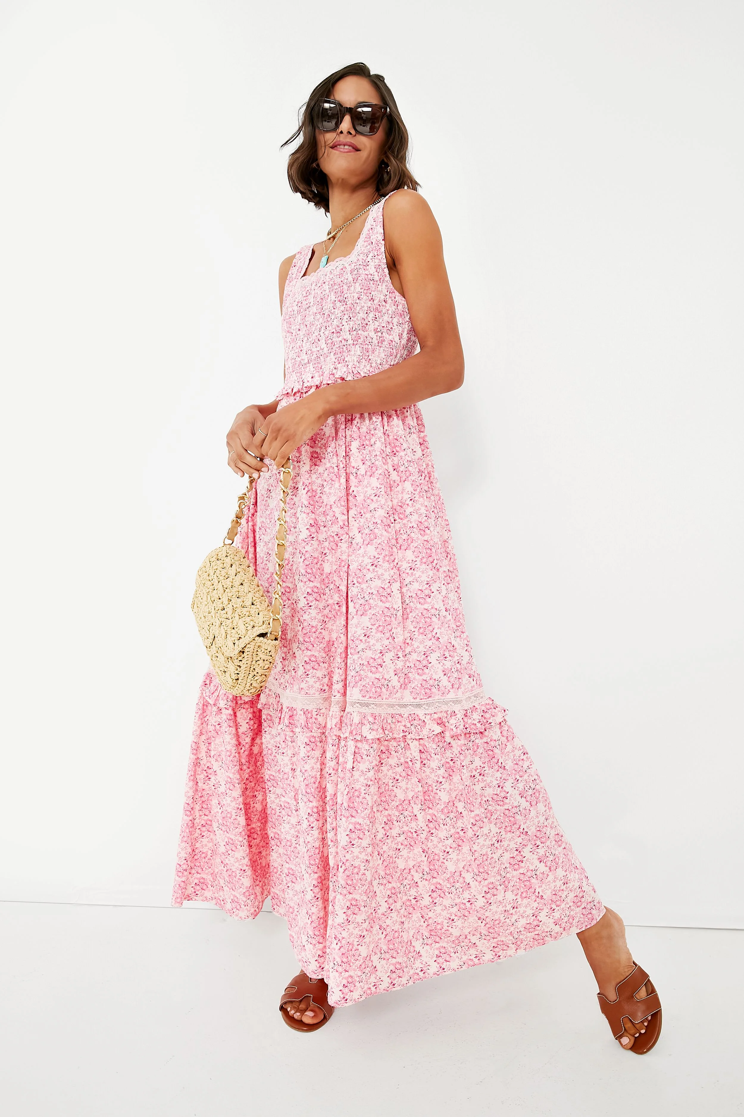 Natural Woven Shoulder Bag - Image 2