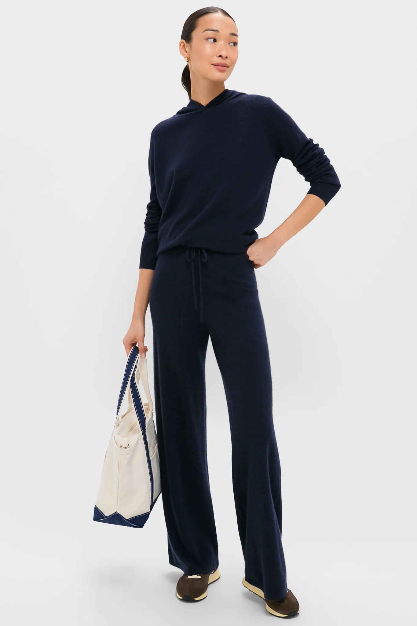 Navy Cashmere Jane Pant - Image 6
