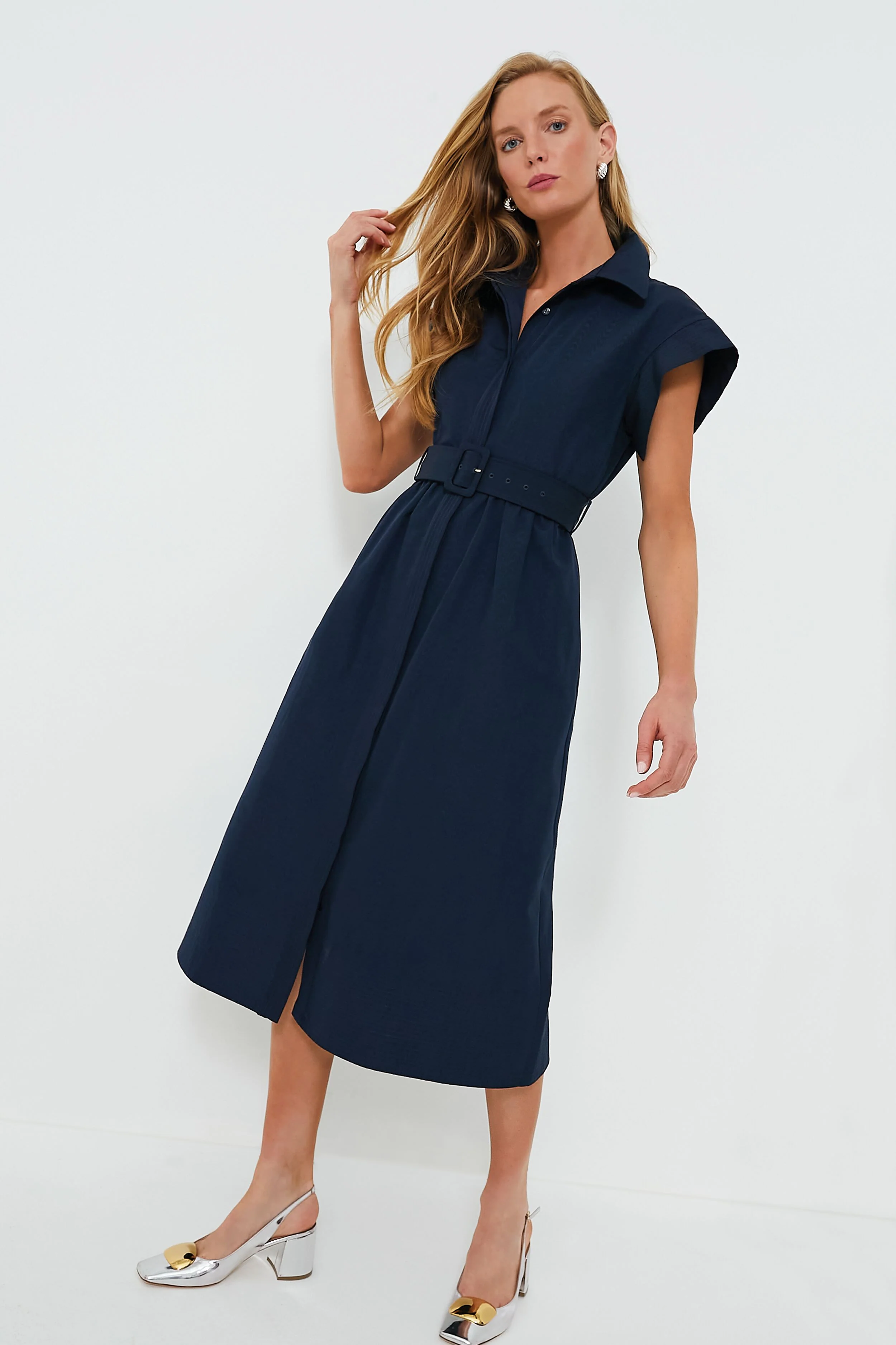Navy Chloe Dress - Image 3