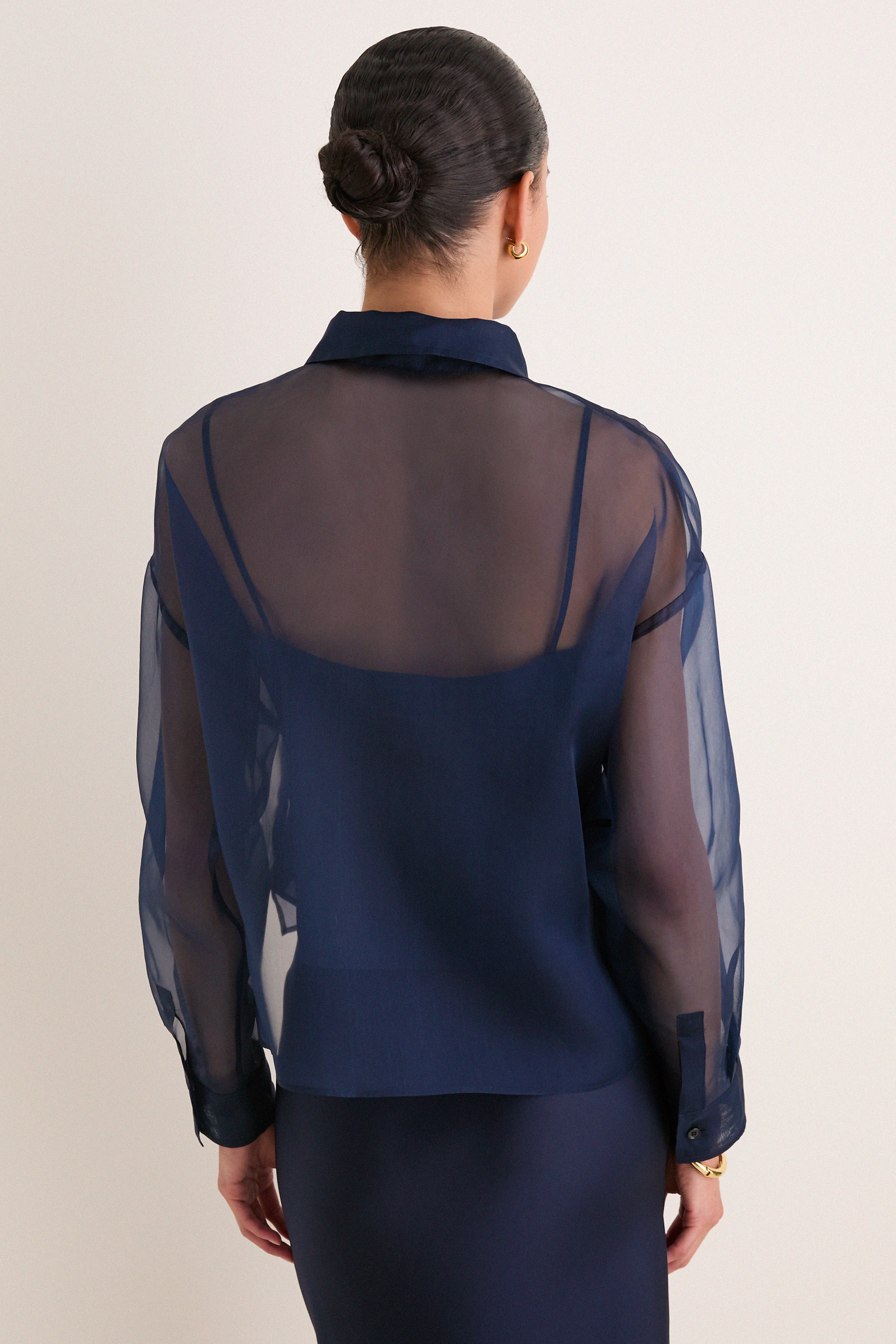 Navy Colomba Top - Image 4