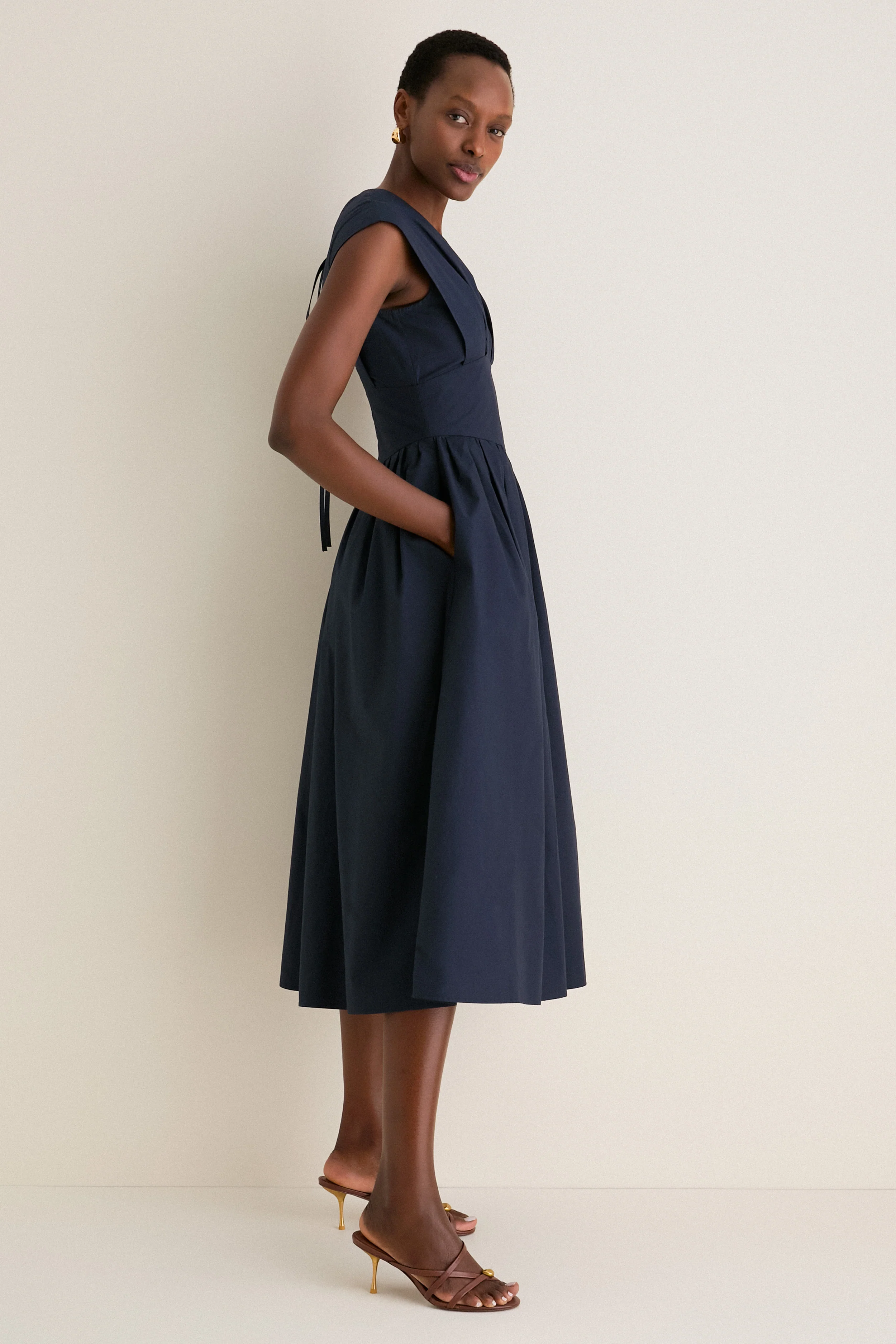 Navy In Full Bloom Dress - Image 3