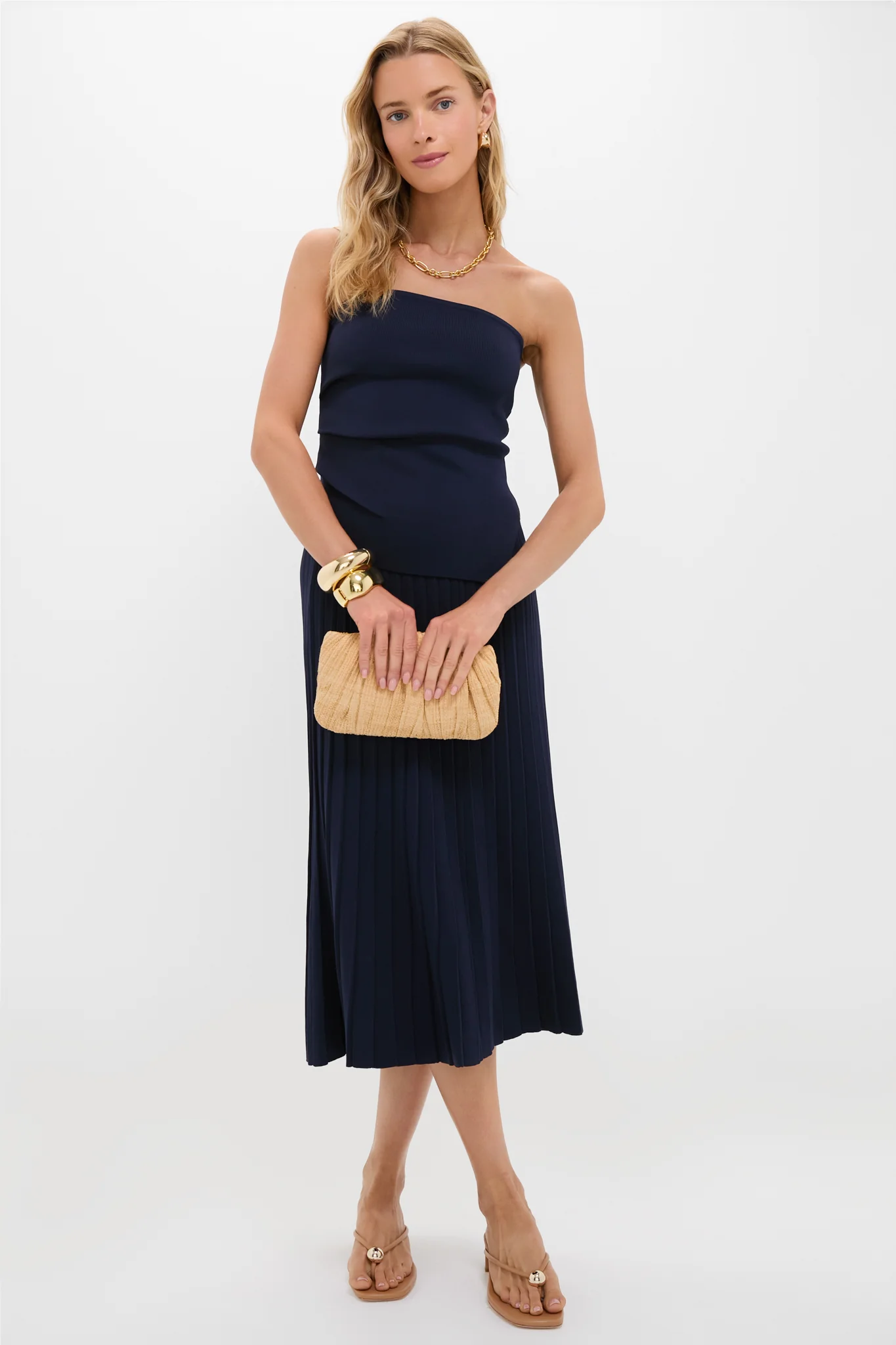 Navy Knit Hathaway Two-Piece Set - Image 3