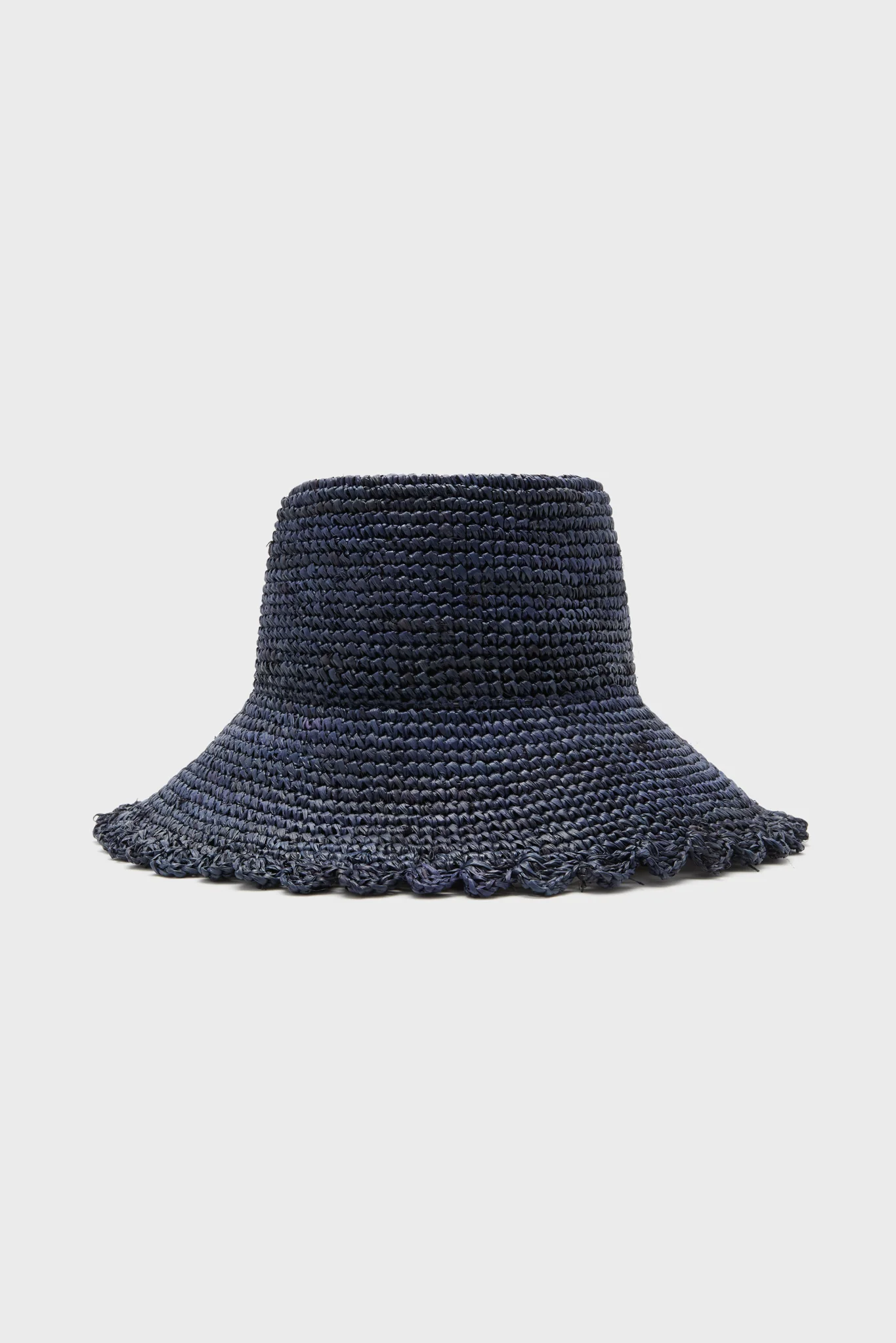 Navy Lacey Hat