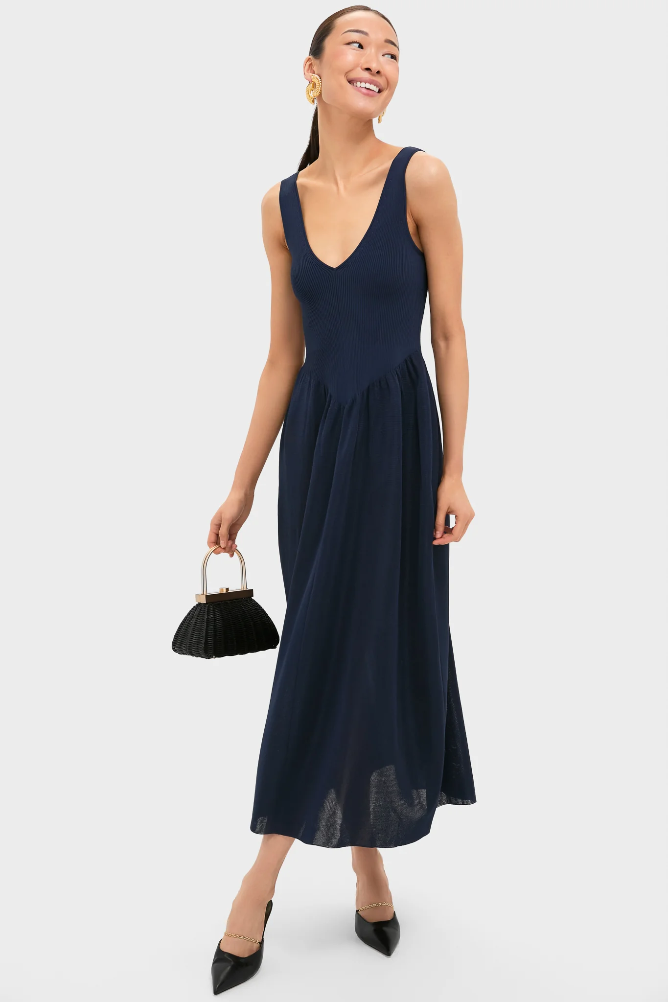 Navy Lollie Dress - Image 2