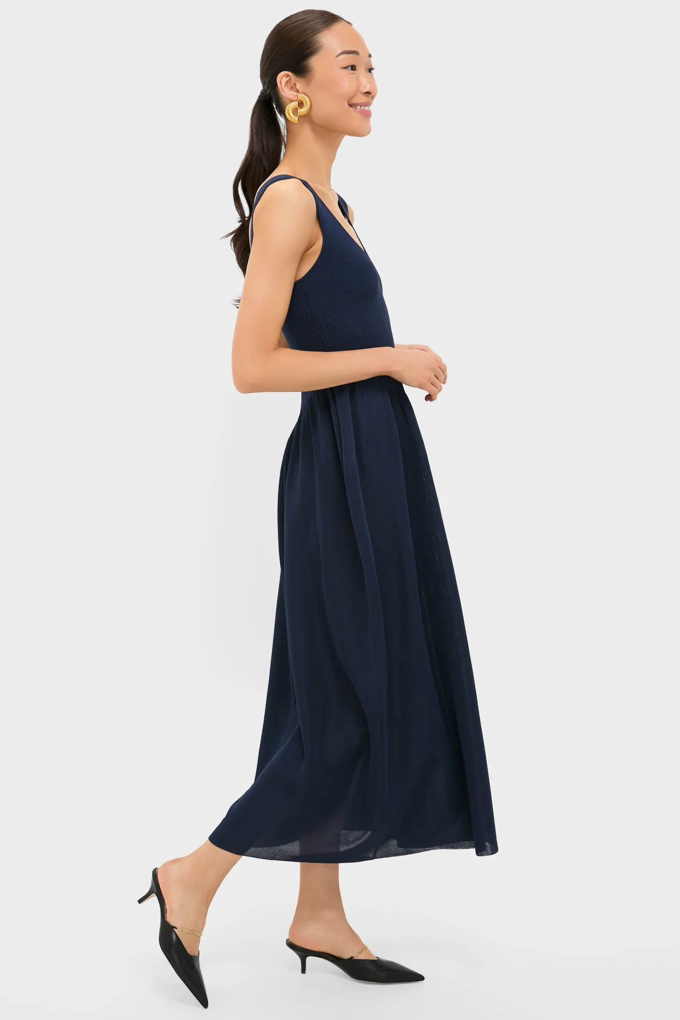 Navy Lollie Dress - Image 3