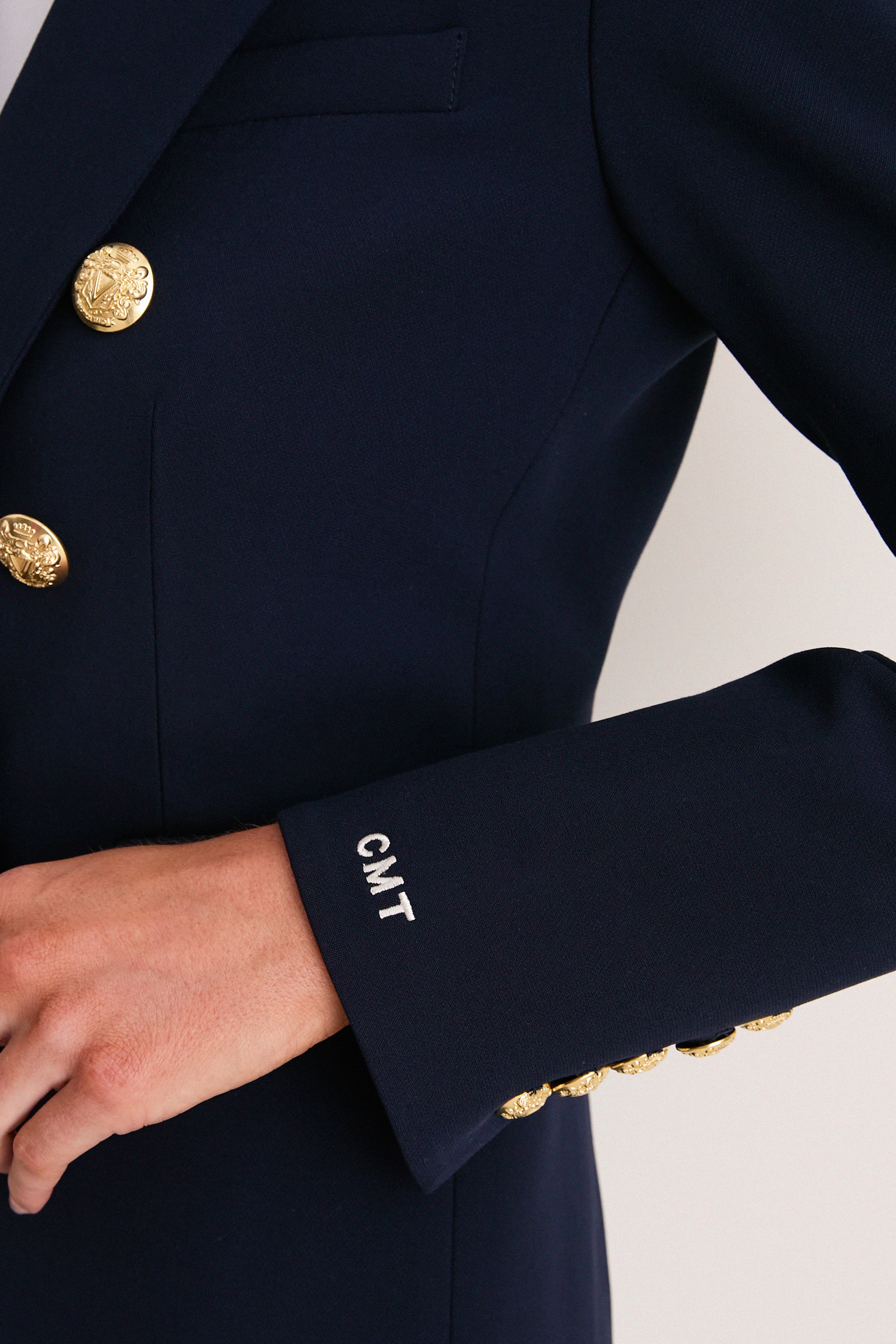 Navy Miller Dickey Jacket - Image 4