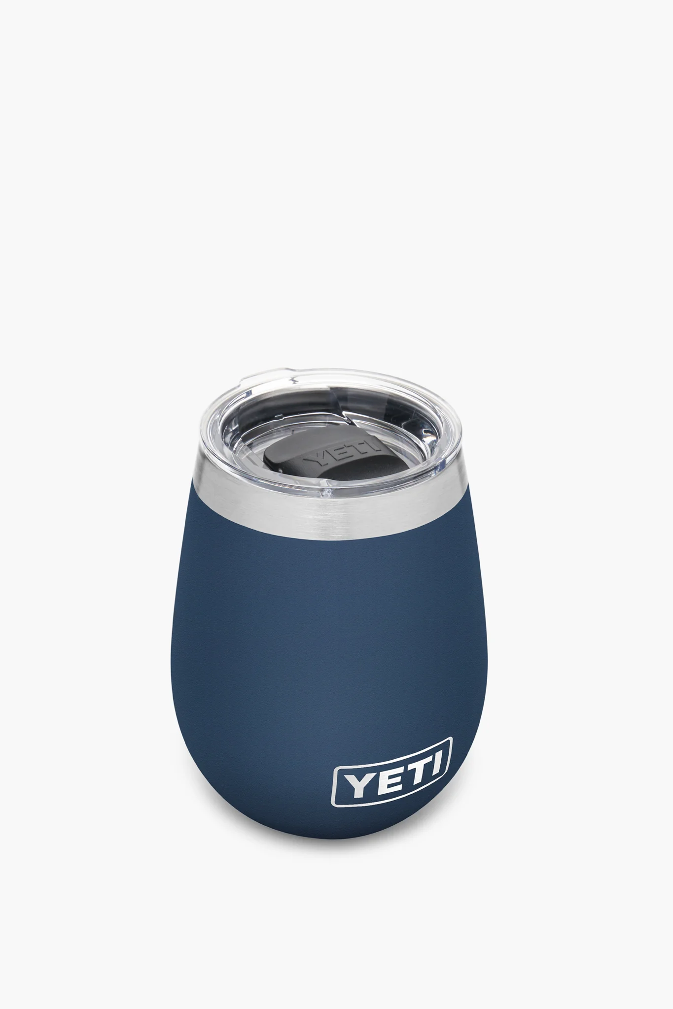 Navy Rambler 10oz Wine Tumbler with MagSlider Lid - Image 2