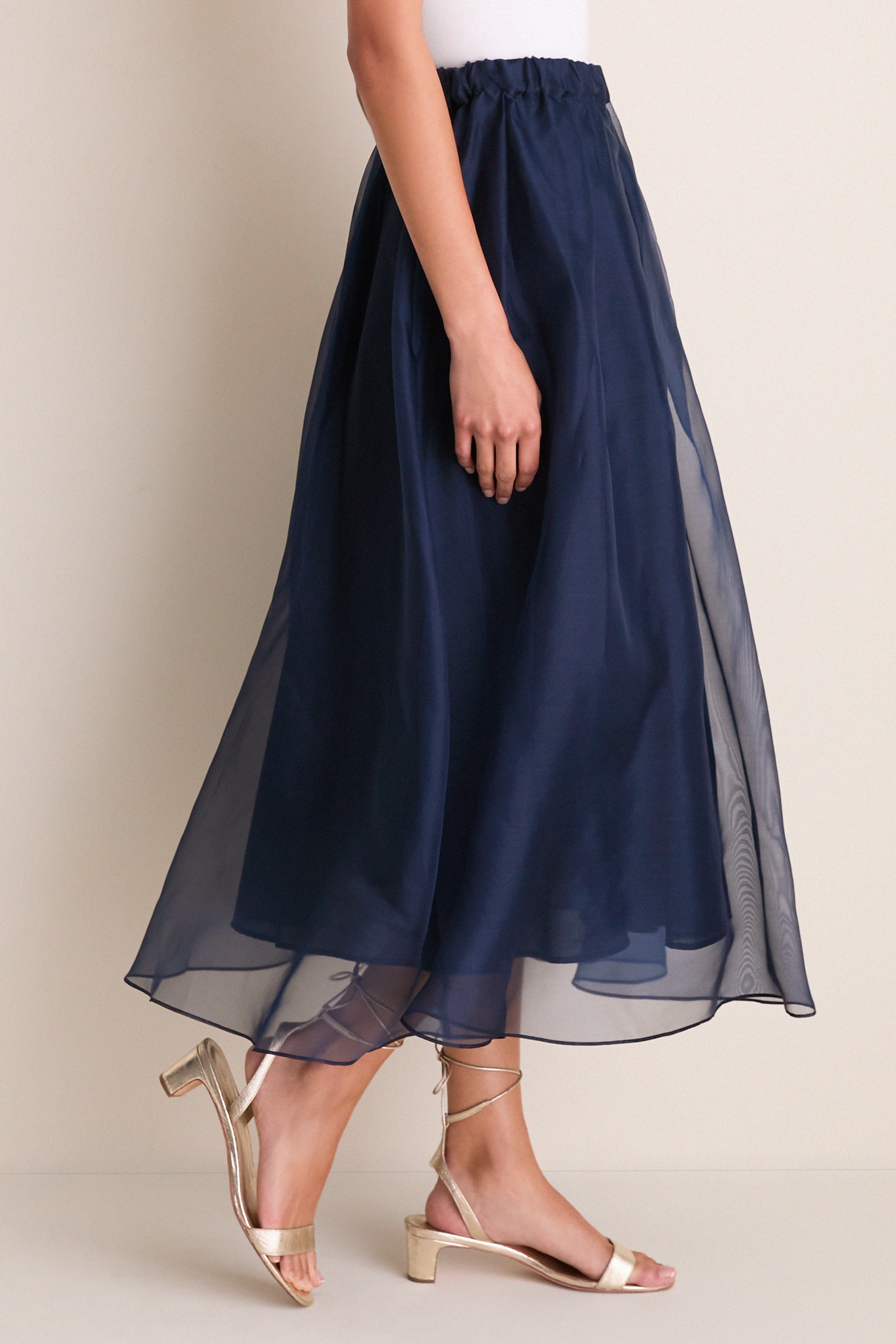 Navy Visino Skirt - Image 3