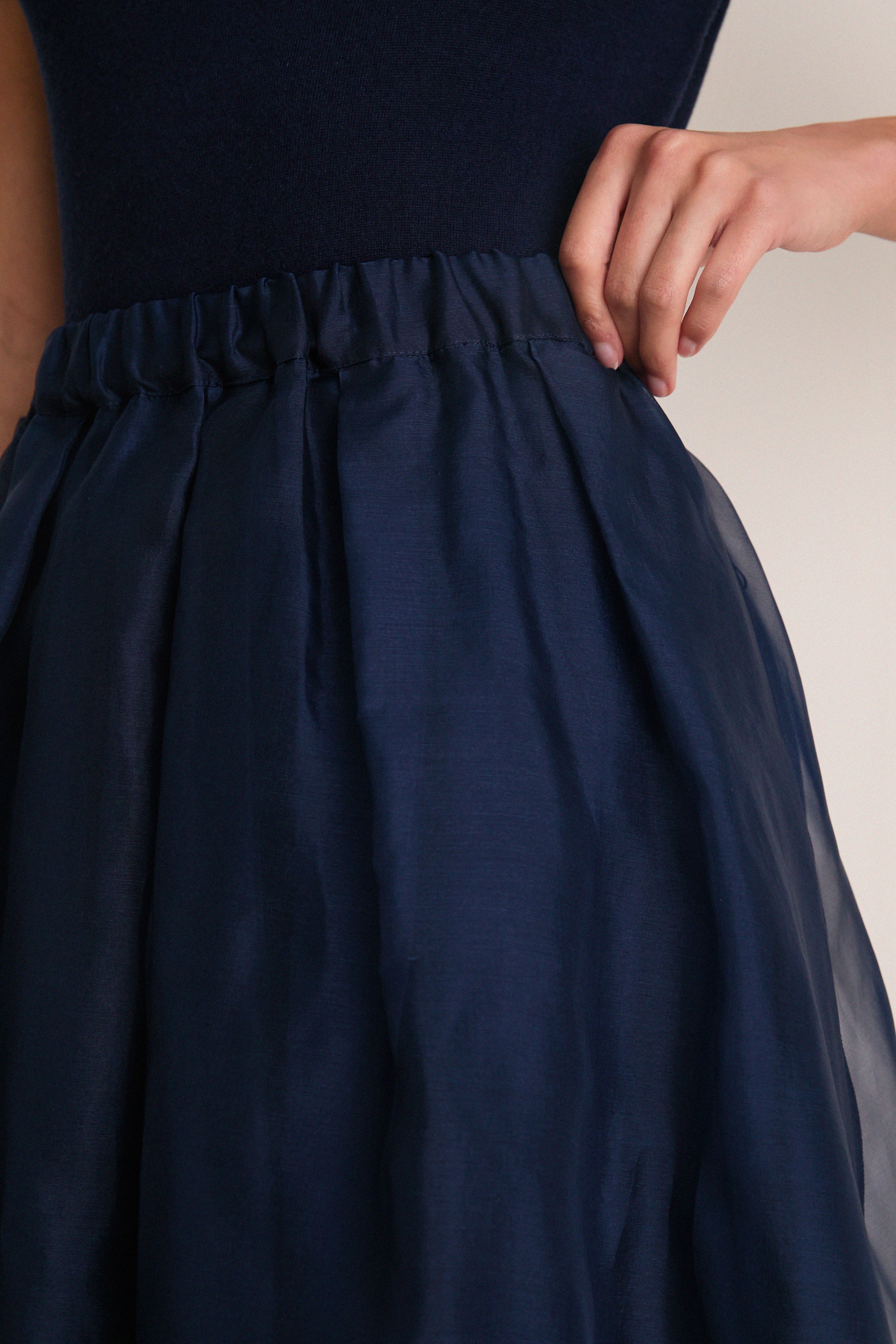 Navy Visino Skirt - Image 5