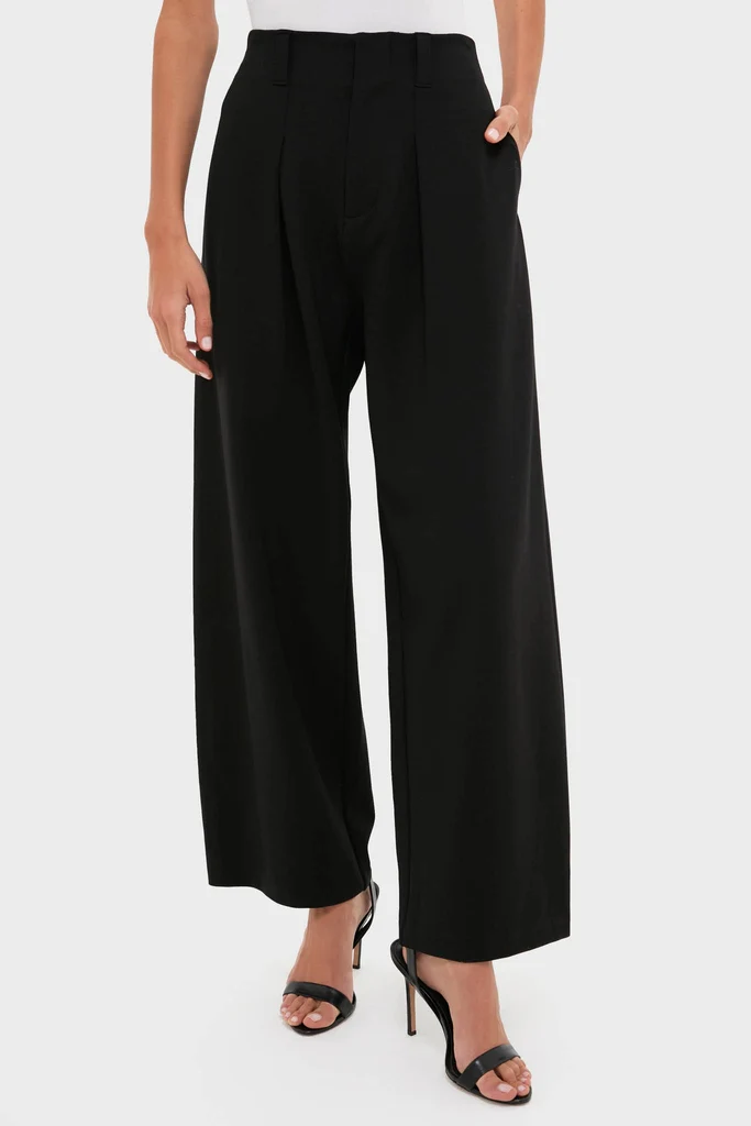 Night Out Eden Pleated Ponte Trouser