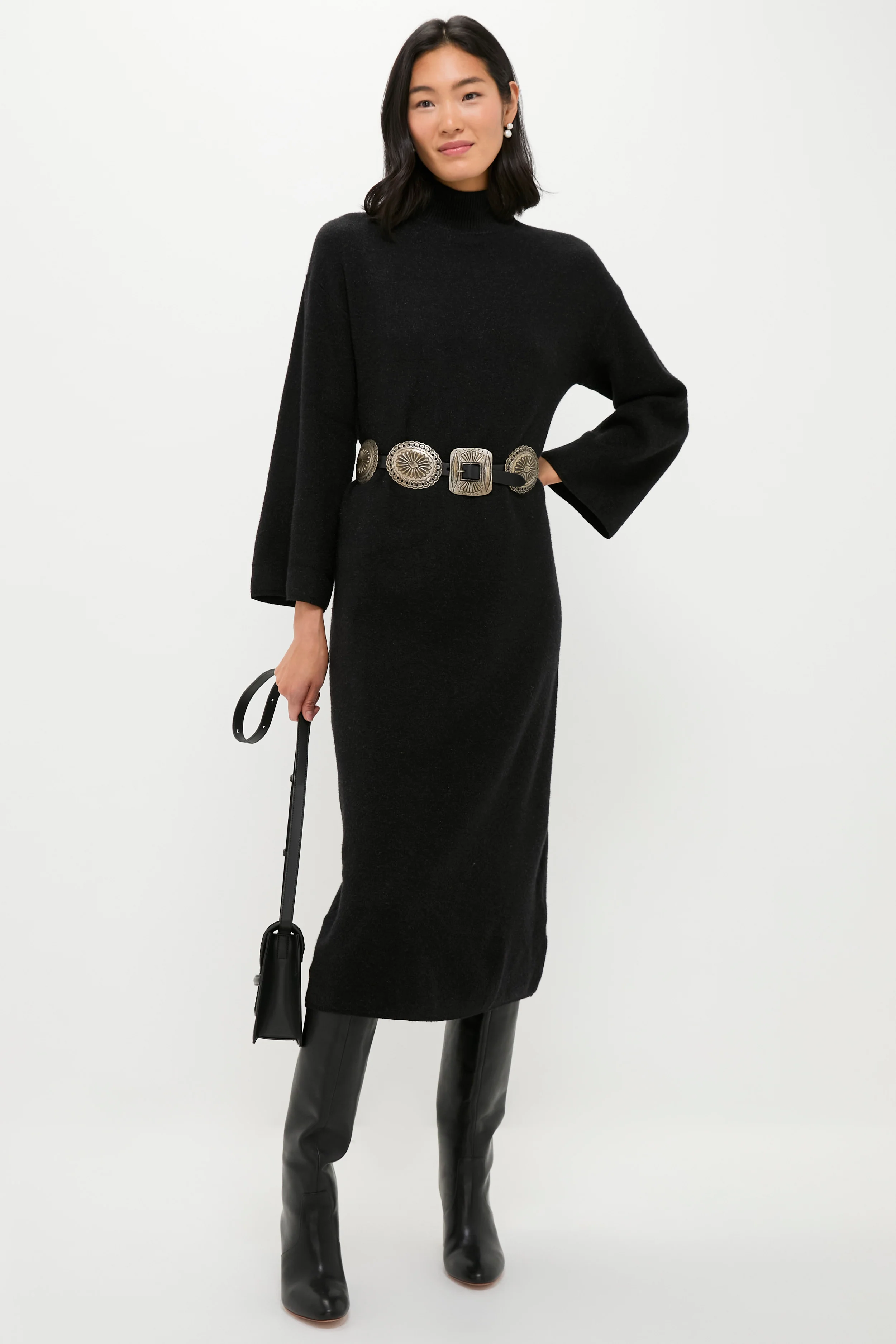 Noir Vivianne Midi Dress - Image 2